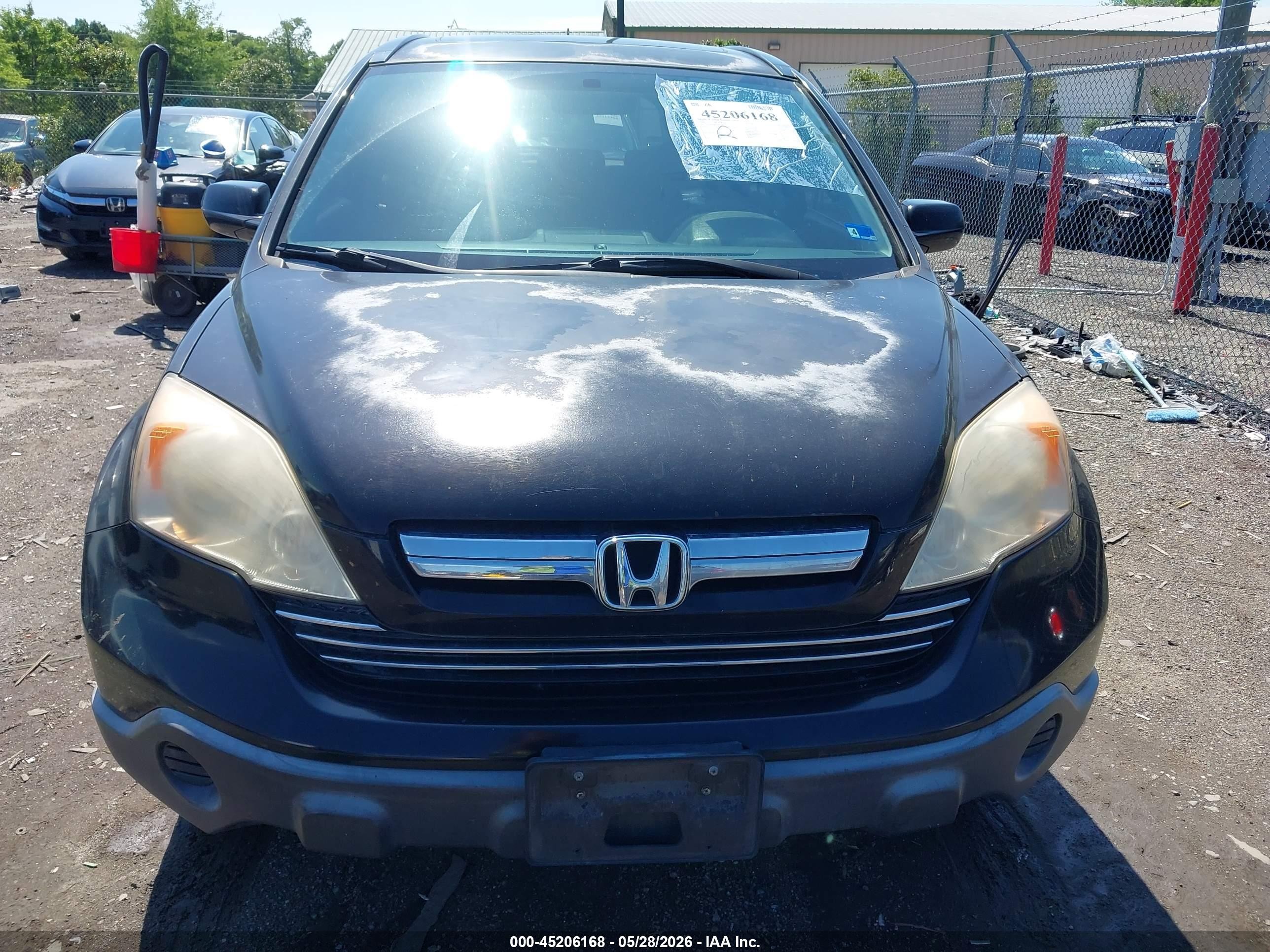 2007 Honda Cr-v Ex-l Черный vin: JHLRE48797C089306