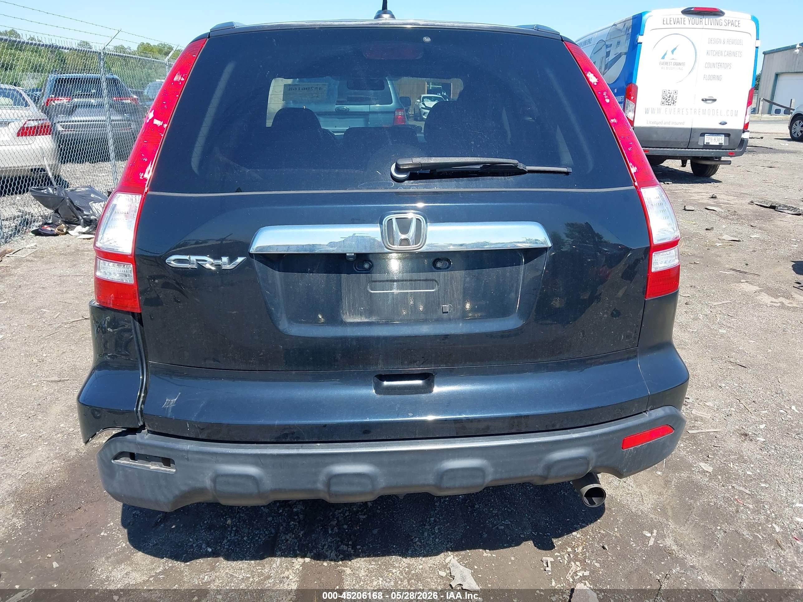 2007 Honda Cr-v Ex-l Черный vin: JHLRE48797C089306