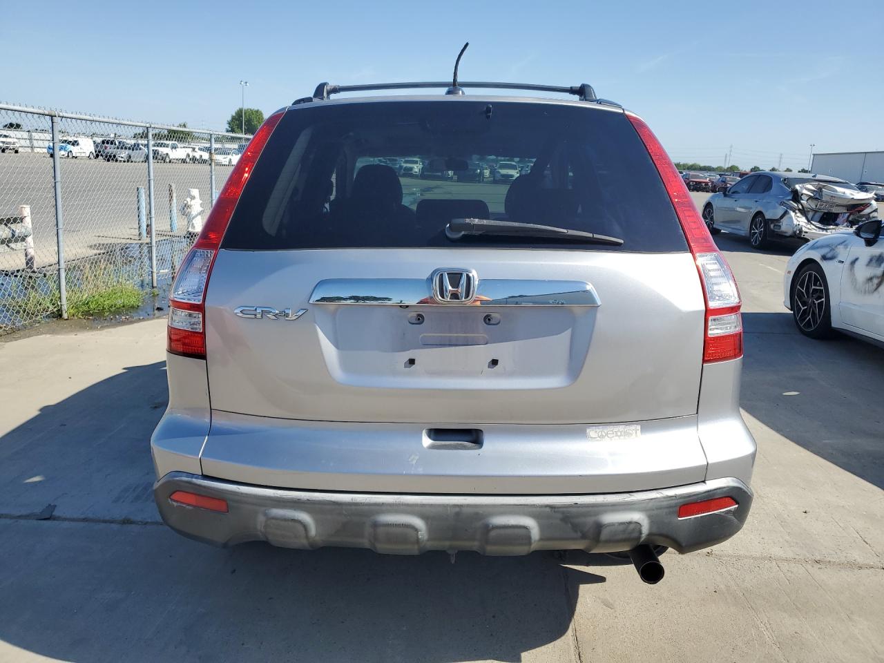 2007 Honda Cr-v Exl Silver vin: JHLRE48797C112518 Damage: Rear Bumper, Chipped, 3