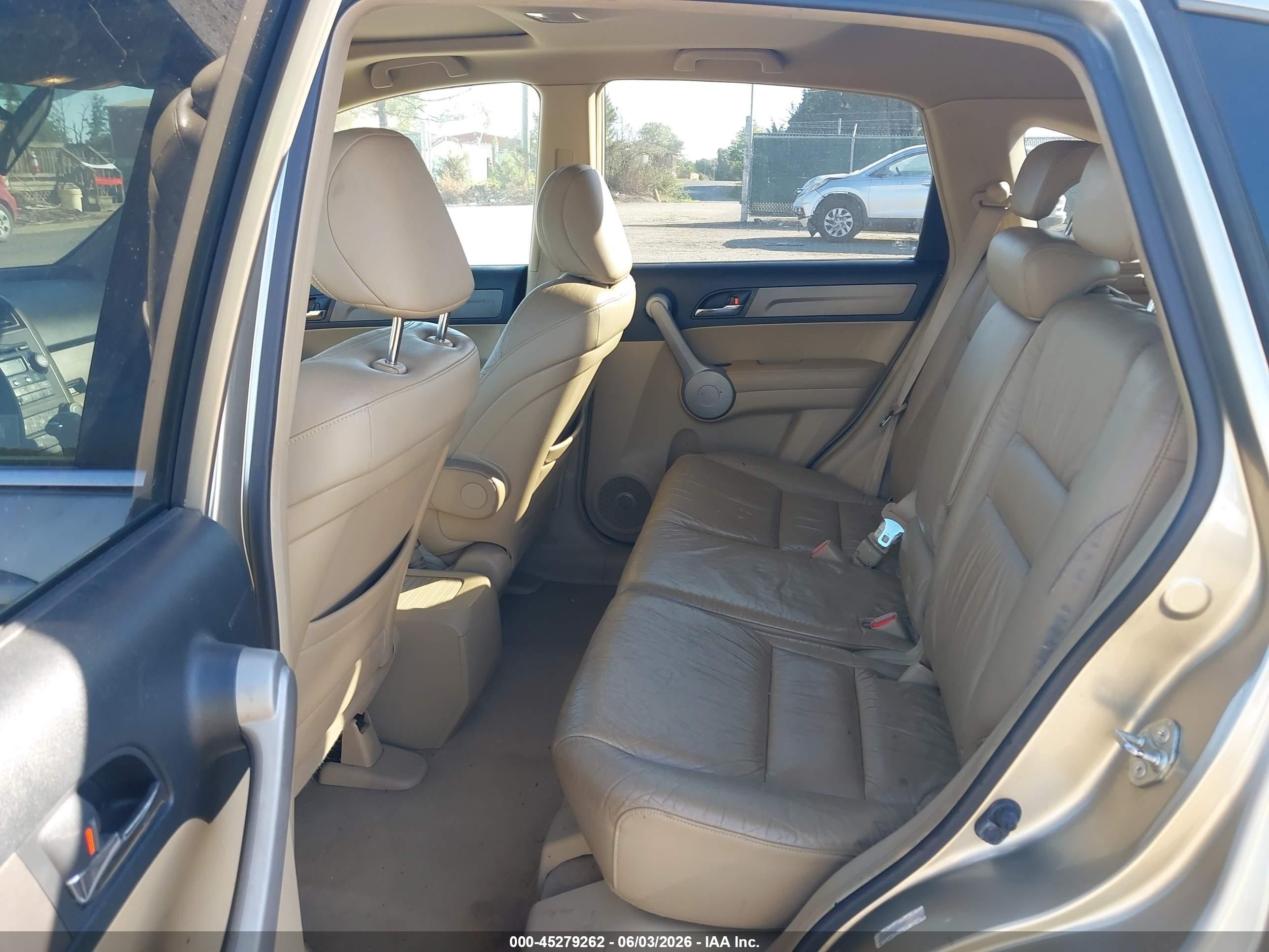 2007 Honda Cr-v Ex-l Champagne vin: JHLRE48797C113071