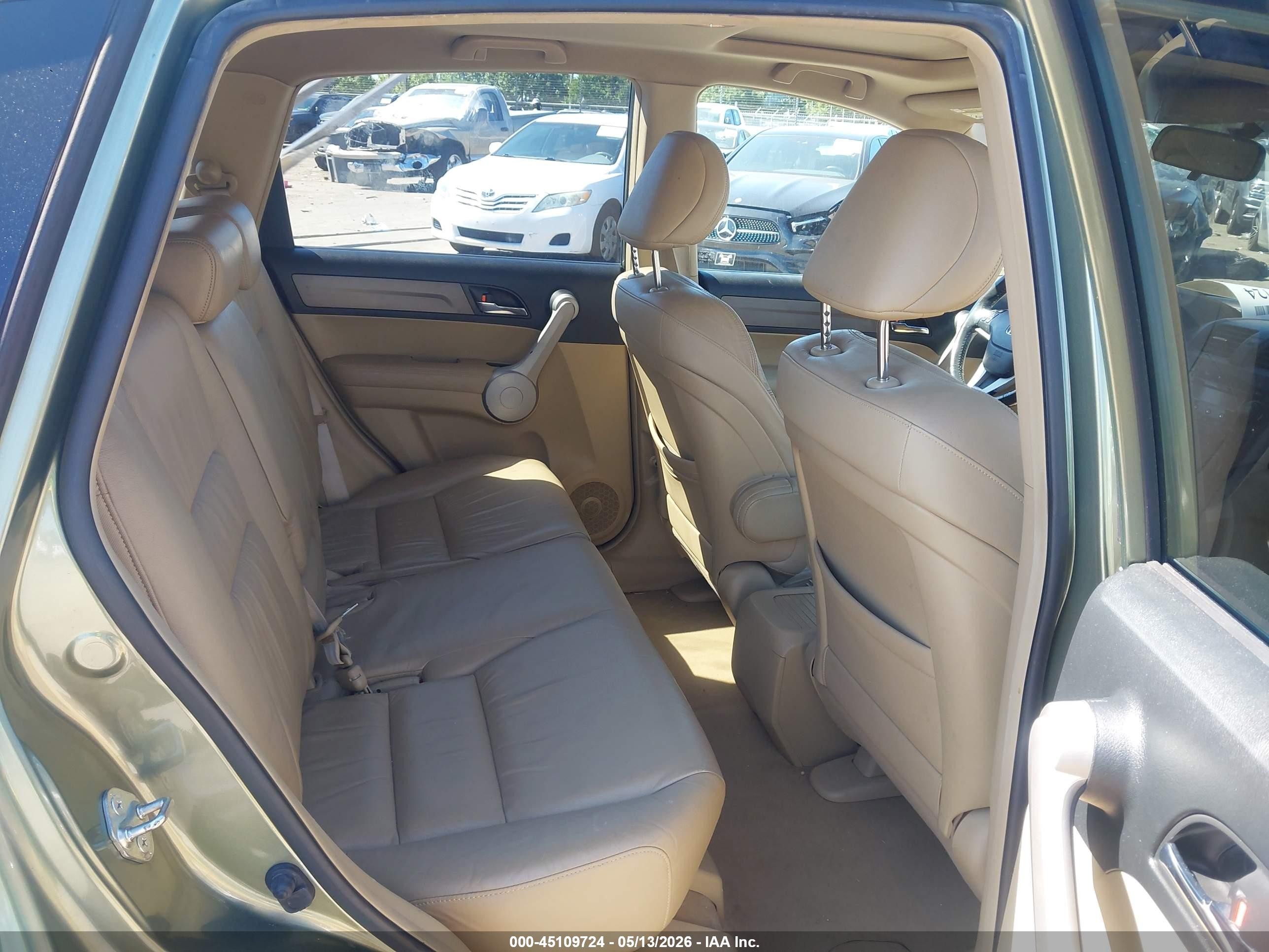 2007 Honda Cr-v Ex-l Green vin: JHLRE48797C118710