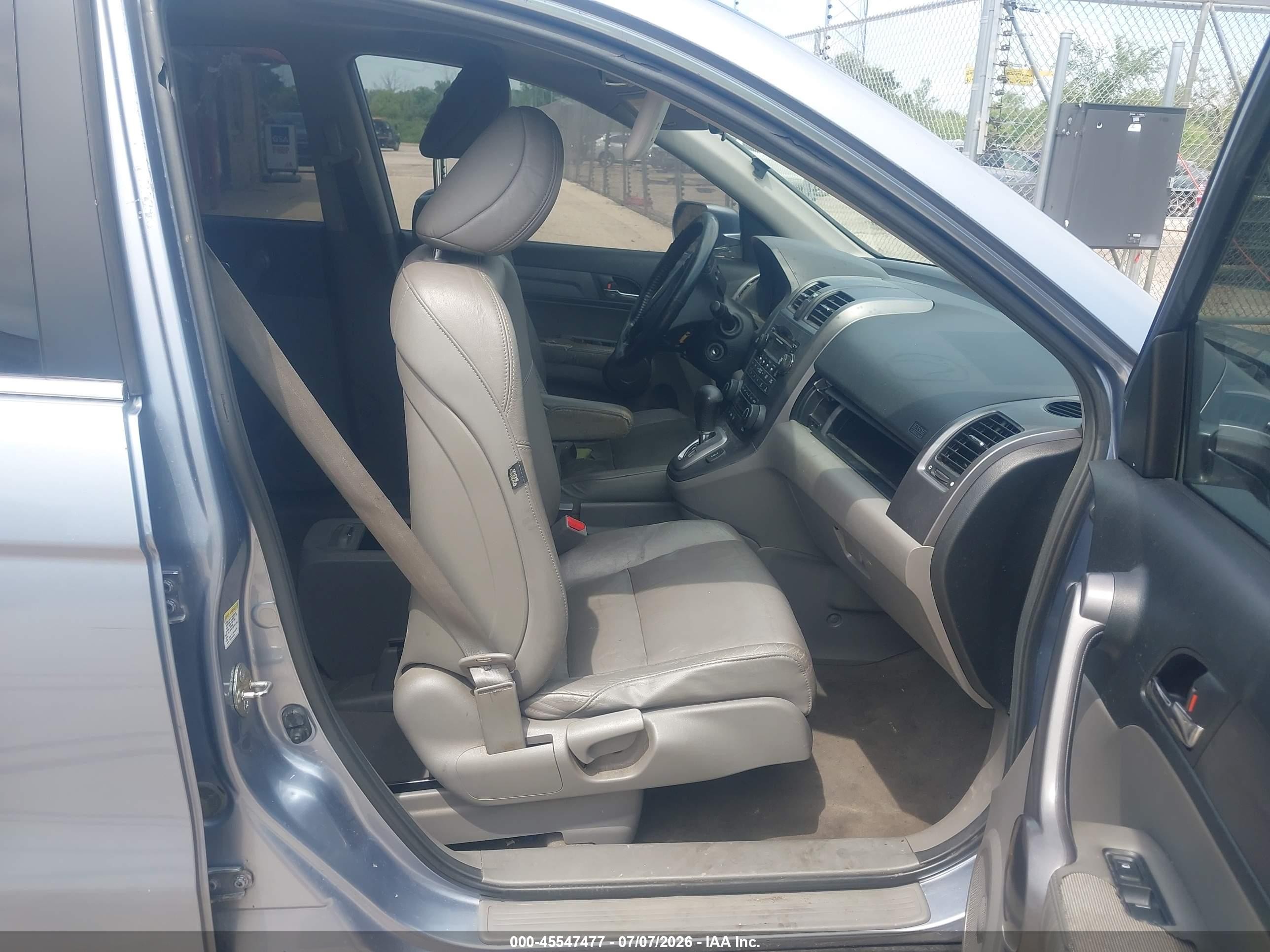 2008 Honda Cr-v Ex-l Silver vin: JHLRE48798C030631
