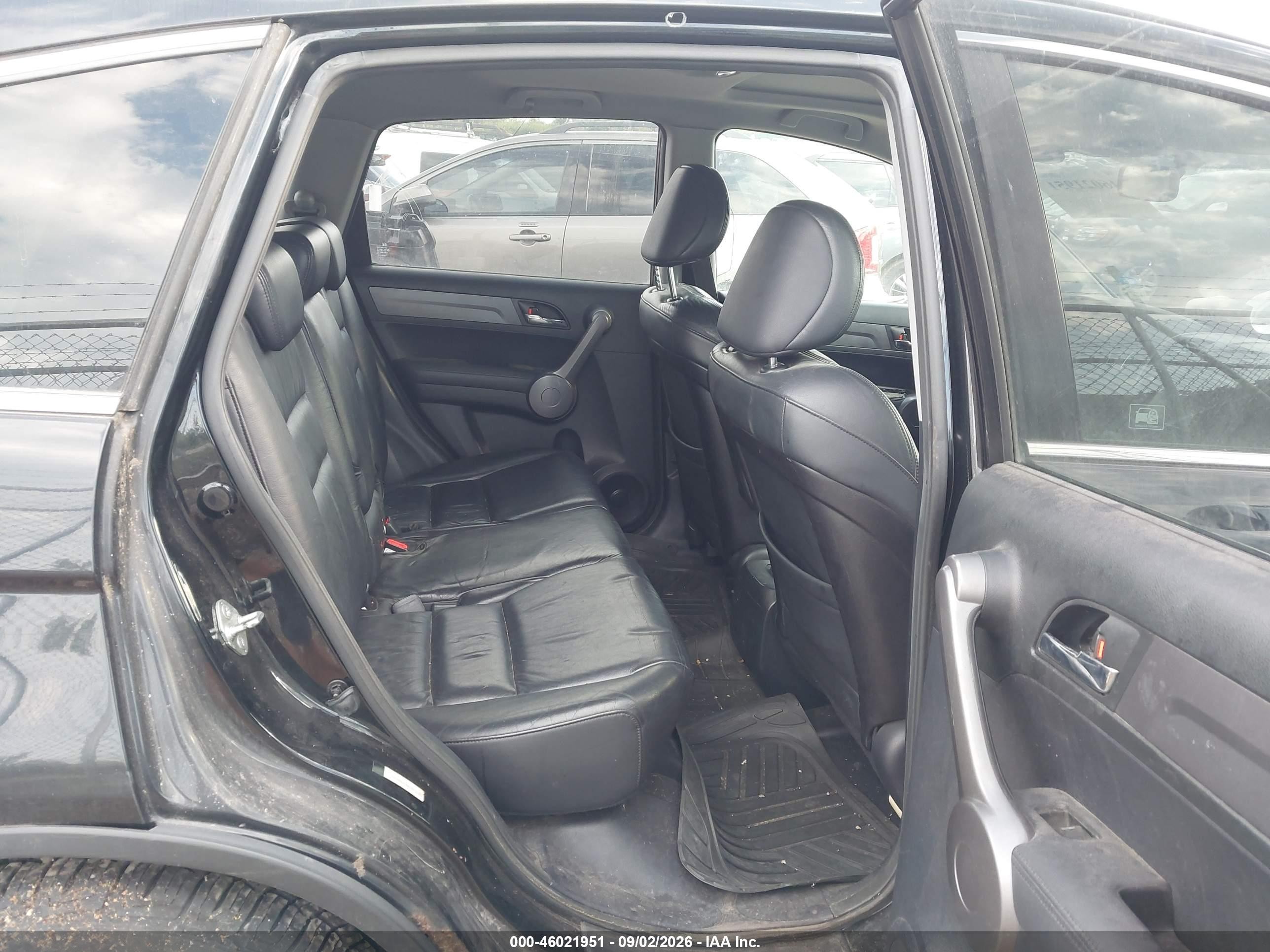 2008 Honda Cr-v Ex-l Black vin: JHLRE48798C057876
