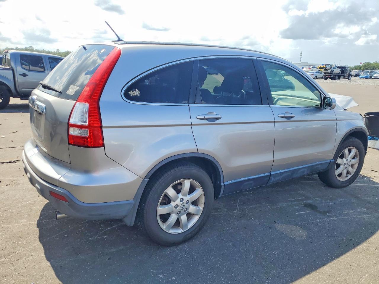 2008 Honda Cr-v Exl Silver vin: JHLRE48798C061474