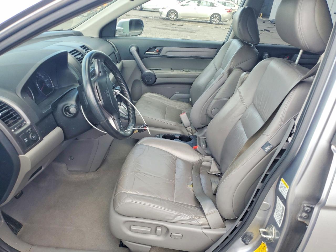 2008 Honda Cr-v Exl Silver vin: JHLRE48798C061474