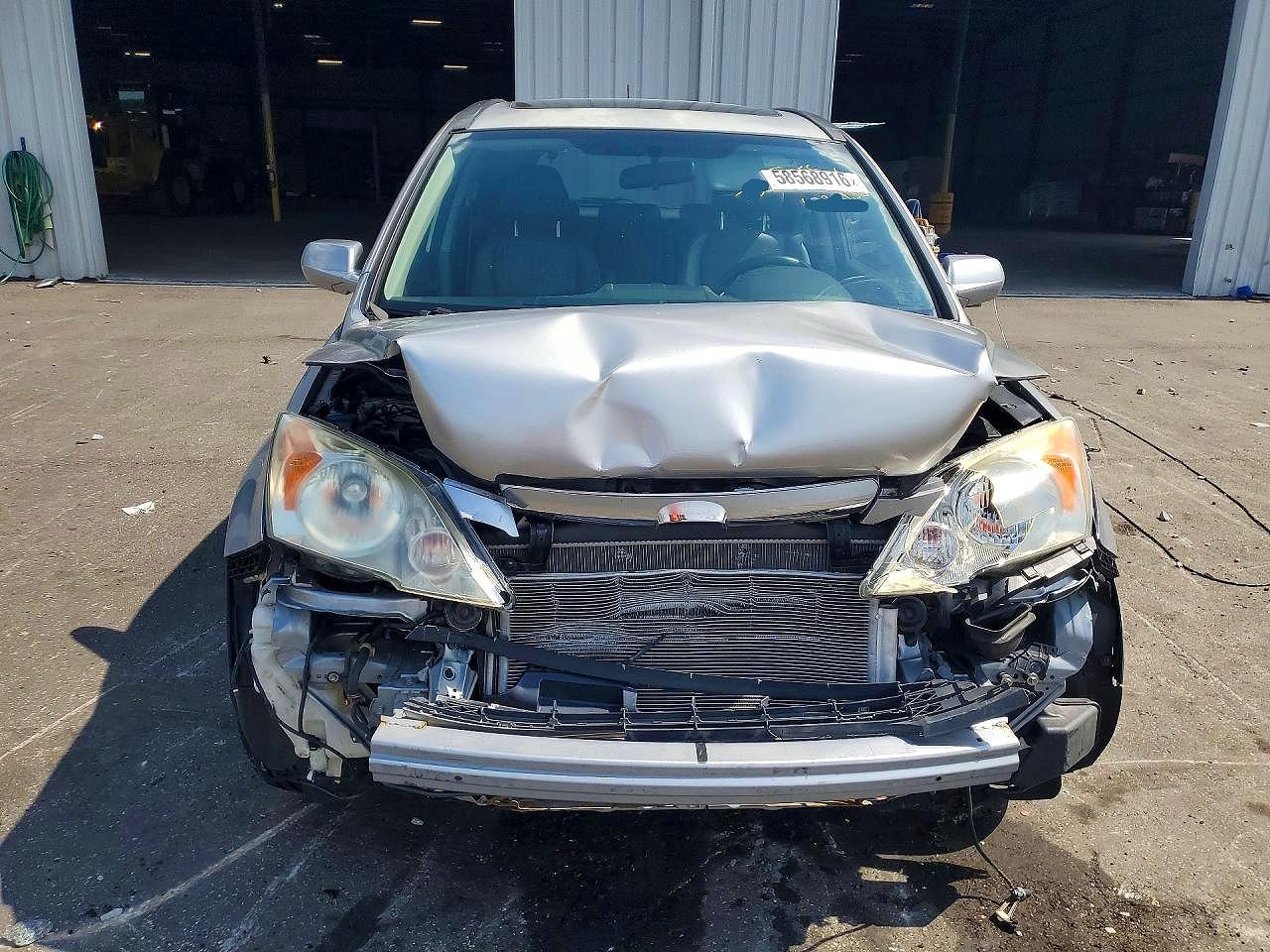 2008 Honda Cr-v Exl Silver vin: JHLRE48798C061474