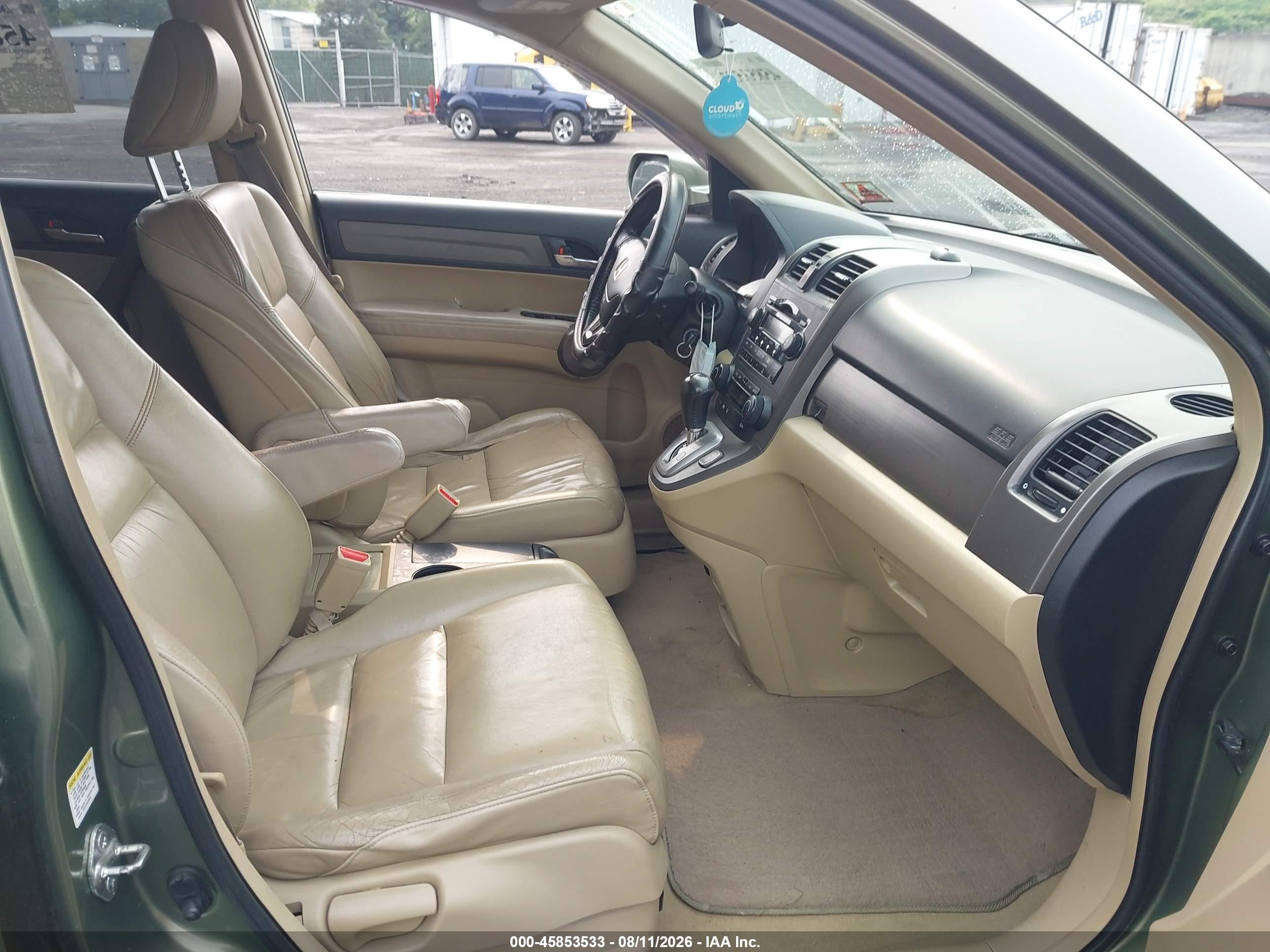 2009 Honda Cr-v Ex-l Green vin: JHLRE48799C012597