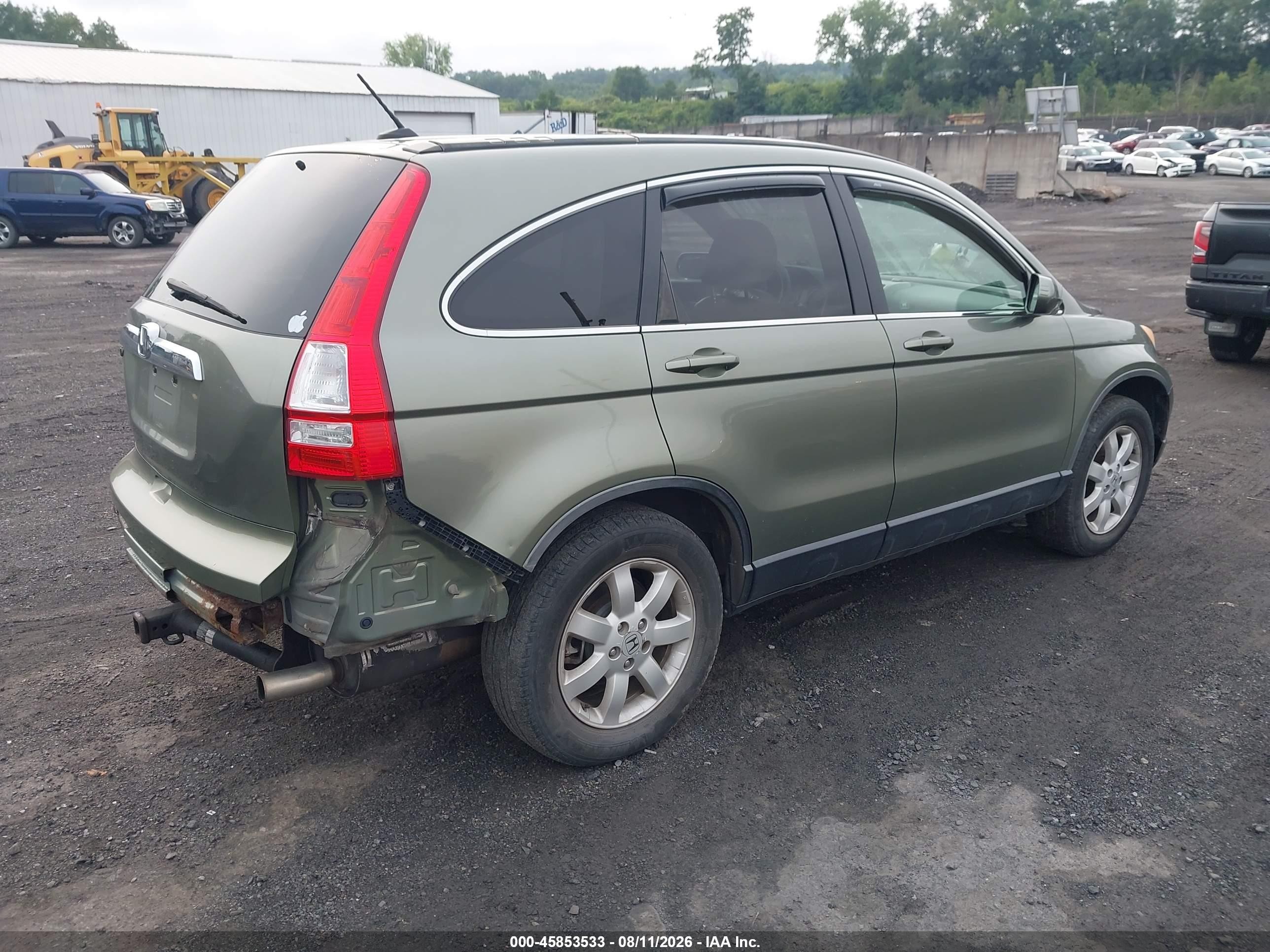 2009 Honda Cr-v Ex-l Green vin: JHLRE48799C012597