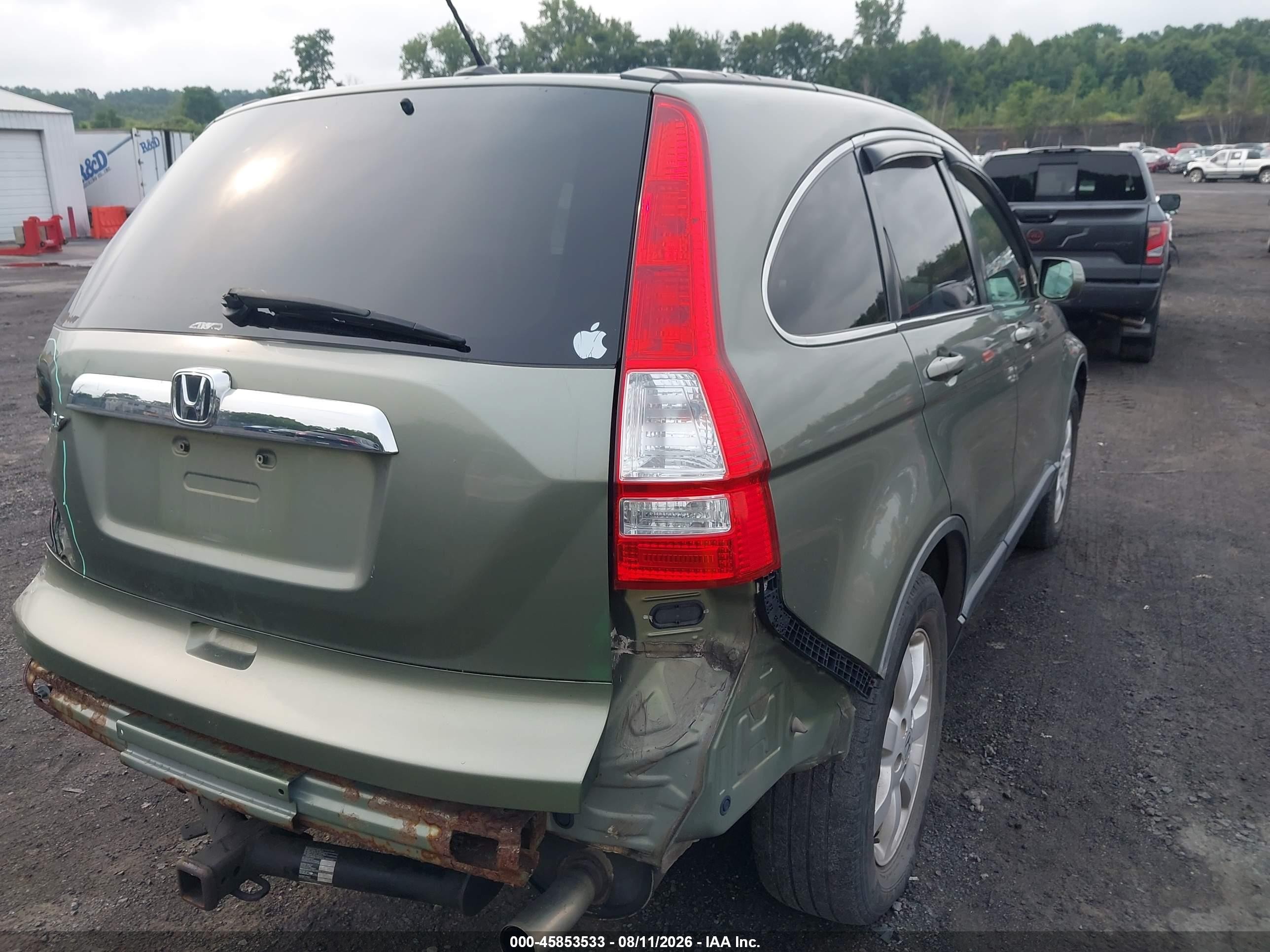 2009 Honda Cr-v Ex-l Green vin: JHLRE48799C012597