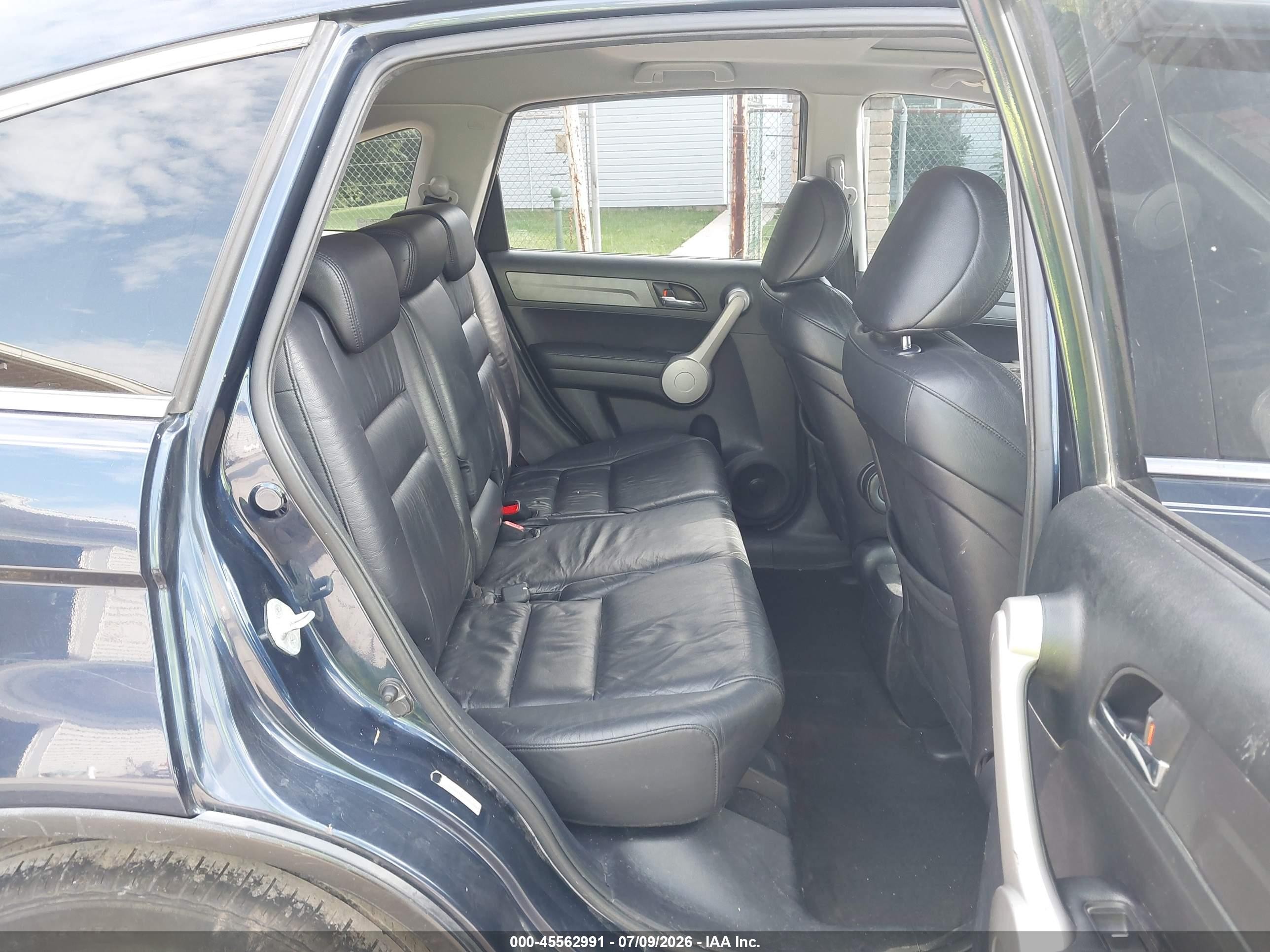 2007 Honda Cr-v Ex-l Blue vin: JHLRE487X7C000780