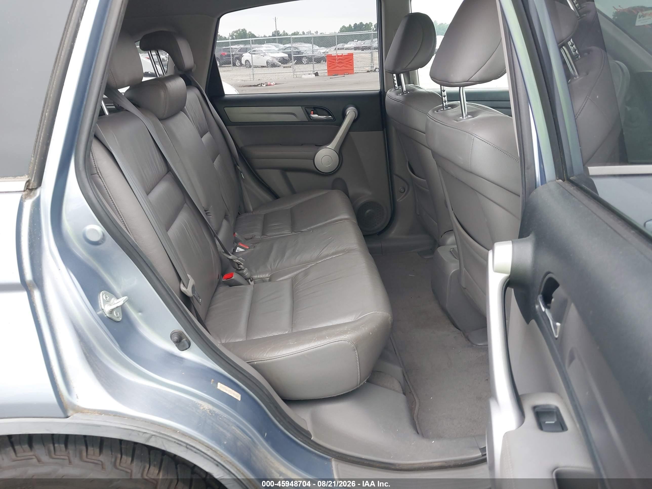 2007 Honda Cr-v Ex-l Blue vin: JHLRE487X7C010127