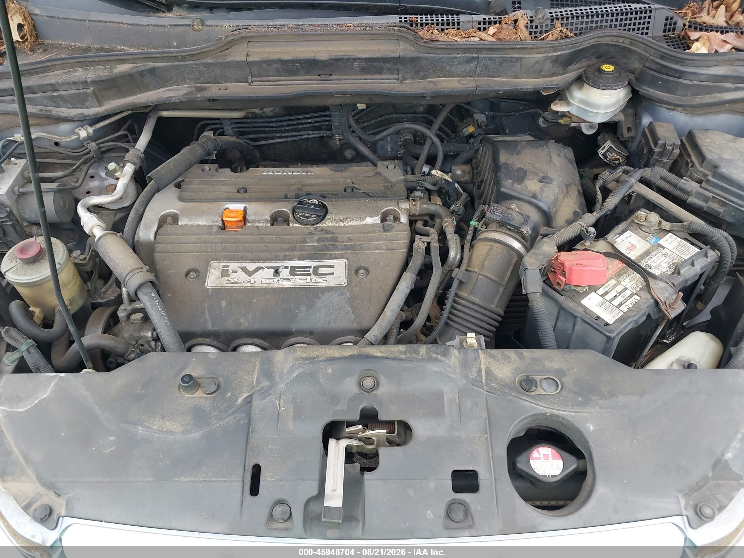 2007 Honda Cr-v Ex-l Blue vin: JHLRE487X7C010127