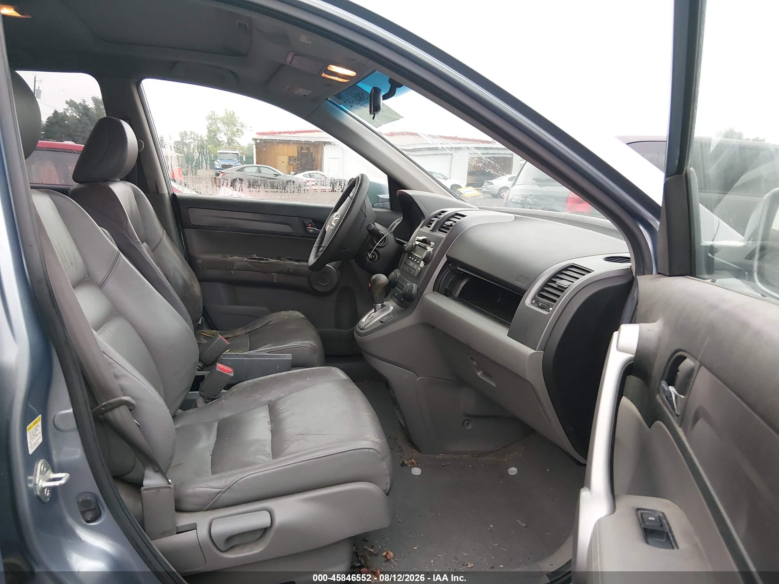 2007 Honda Cr-v Ex-l Blue vin: JHLRE487X7C011262