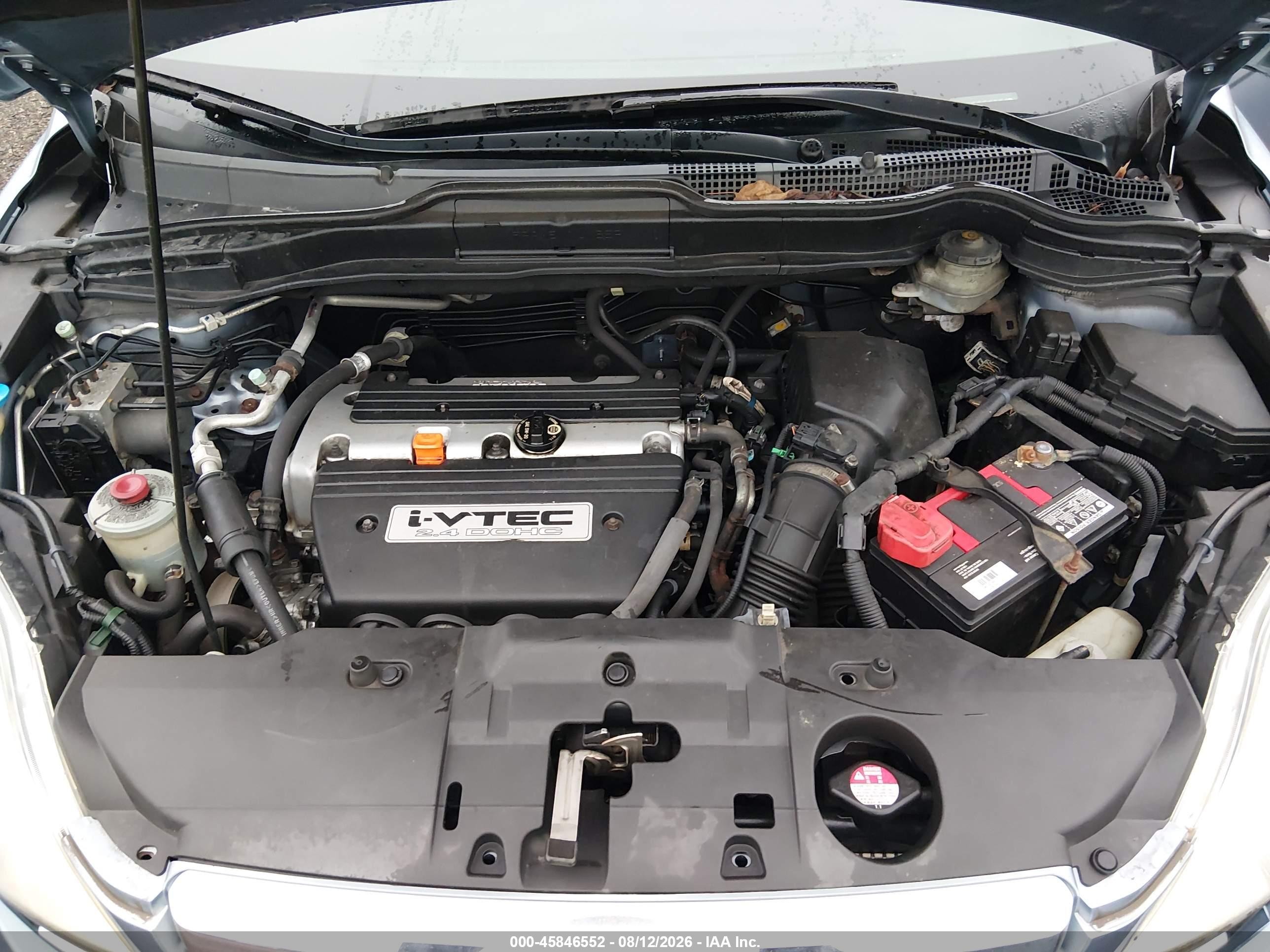 2007 Honda Cr-v Ex-l Blue vin: JHLRE487X7C011262