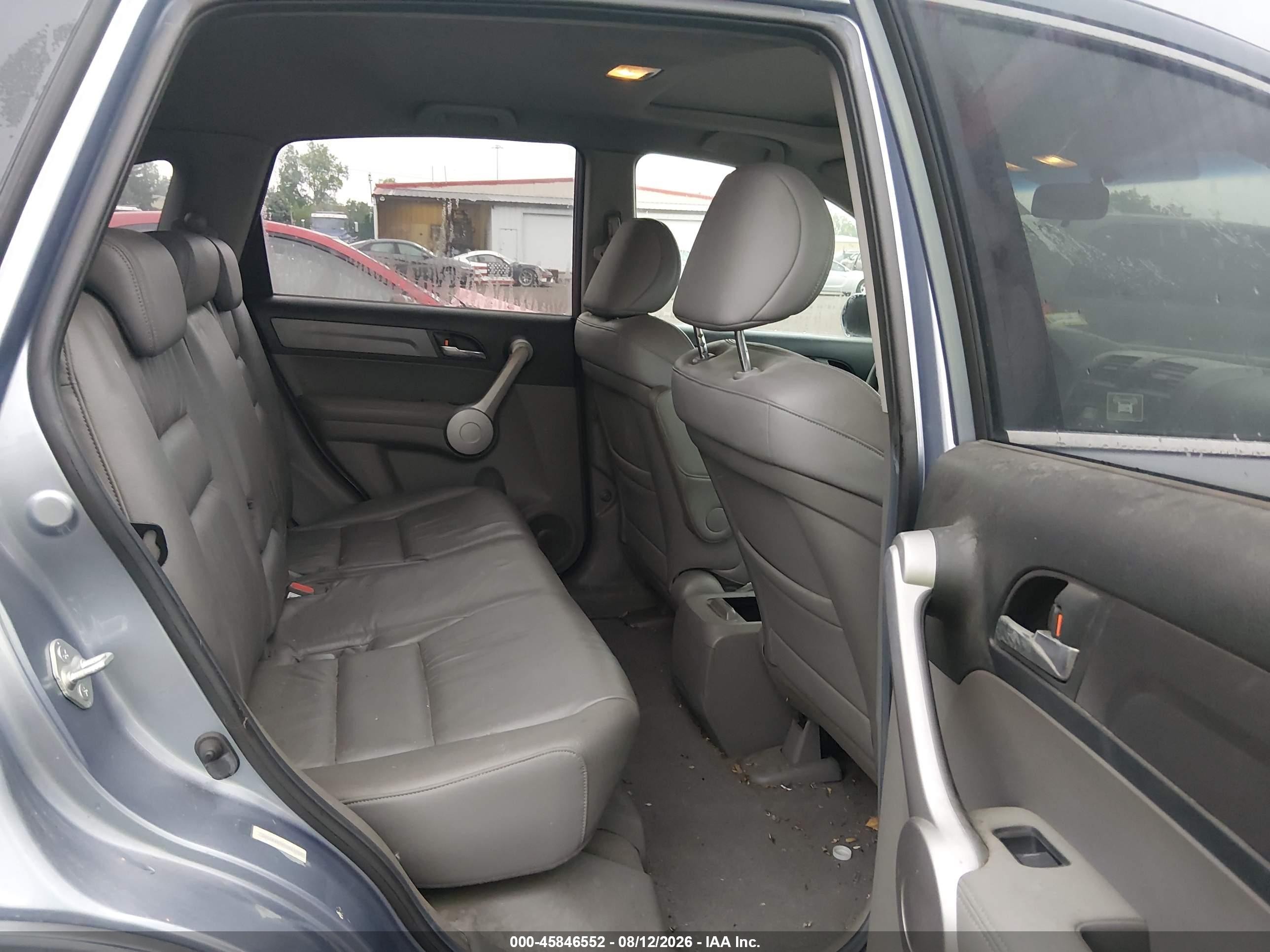 2007 Honda Cr-v Ex-l Blue vin: JHLRE487X7C011262
