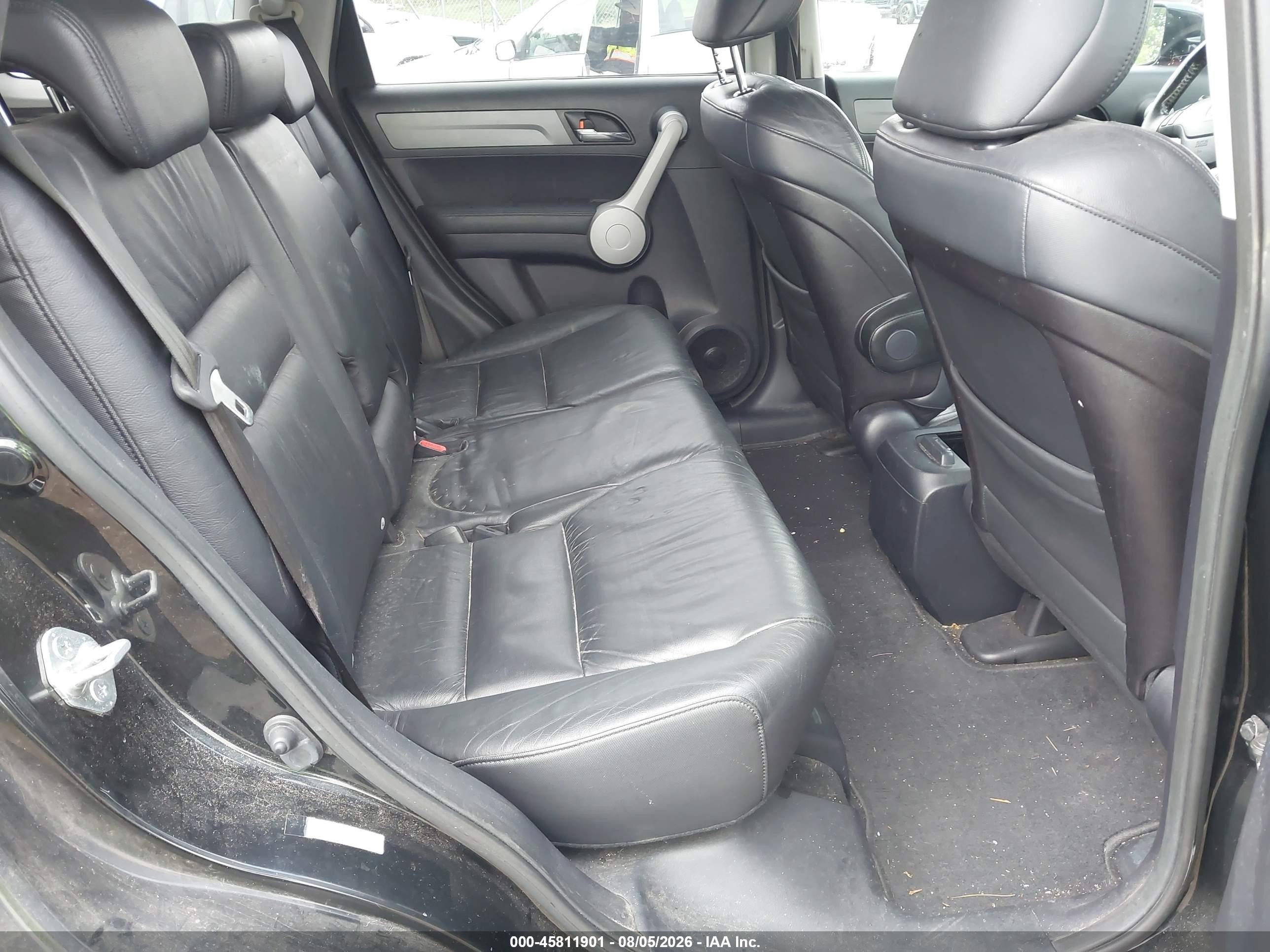 2007 Honda Cr-v Ex-l Black vin: JHLRE487X7C021290