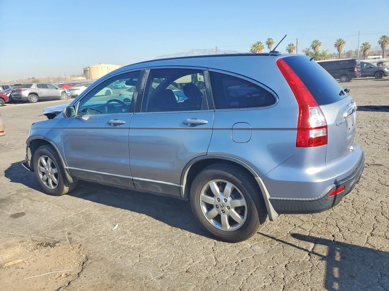2007 Honda Cr-v Exl Silver vin: JHLRE487X7C035934