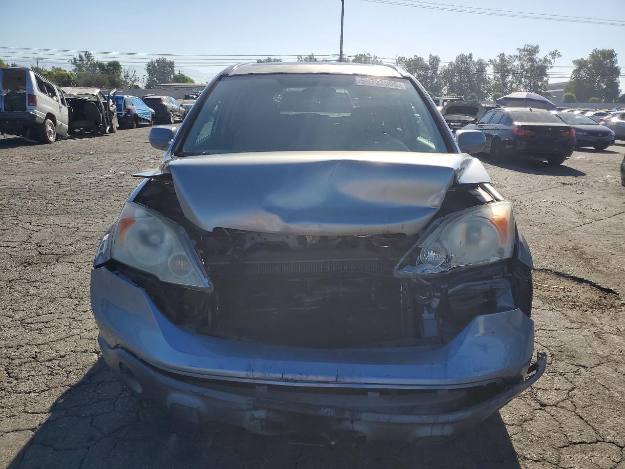 2007 Honda Cr-v Exl Silver vin: JHLRE487X7C035934