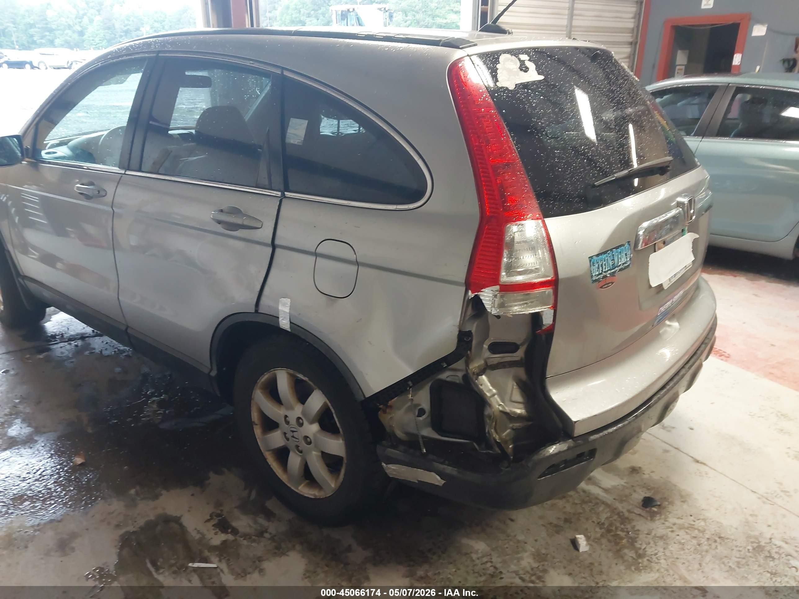 2007 Honda Cr-v Ex-l Gray vin: JHLRE487X7C052281