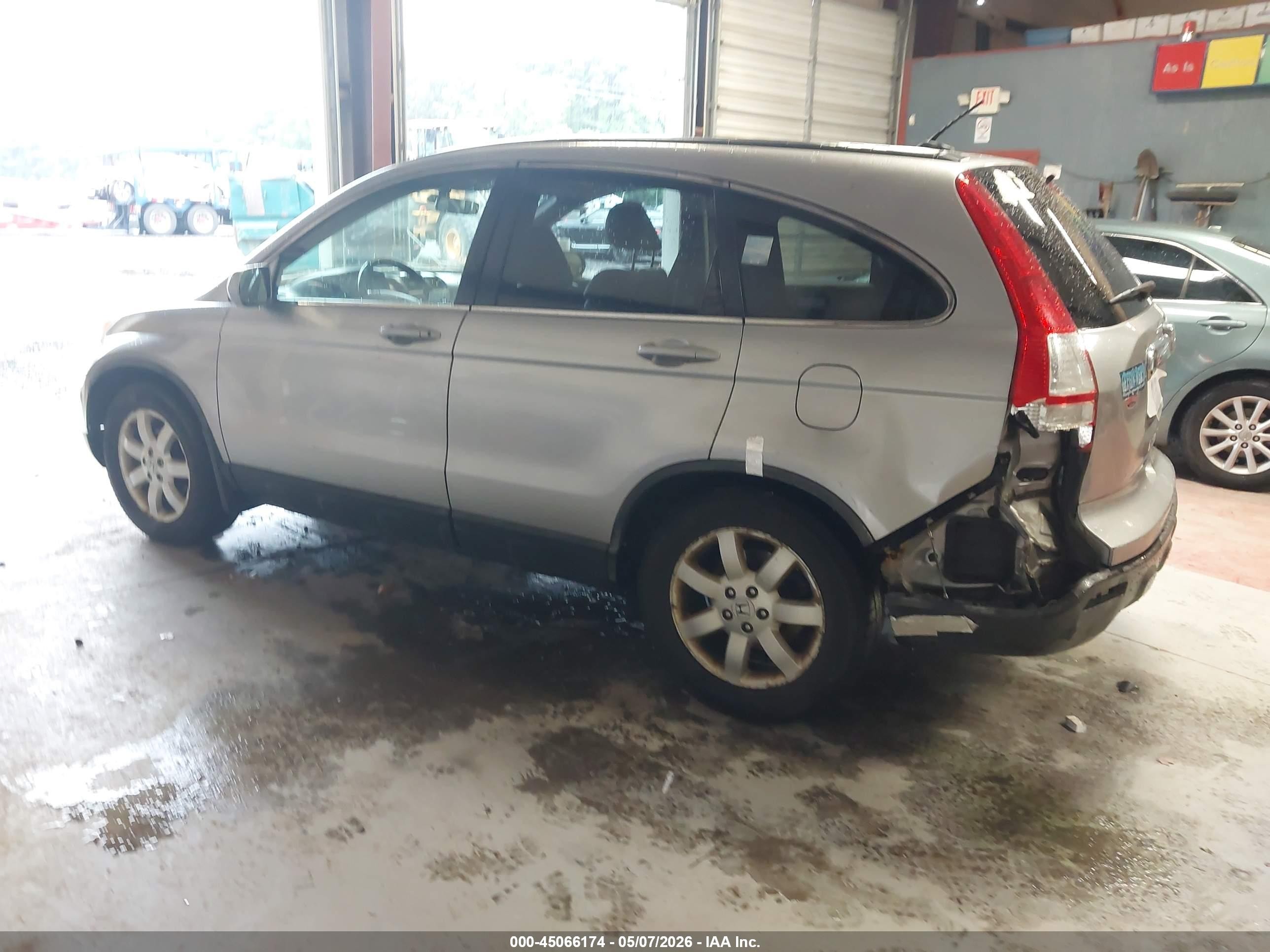 2007 Honda Cr-v Ex-l Gray vin: JHLRE487X7C052281