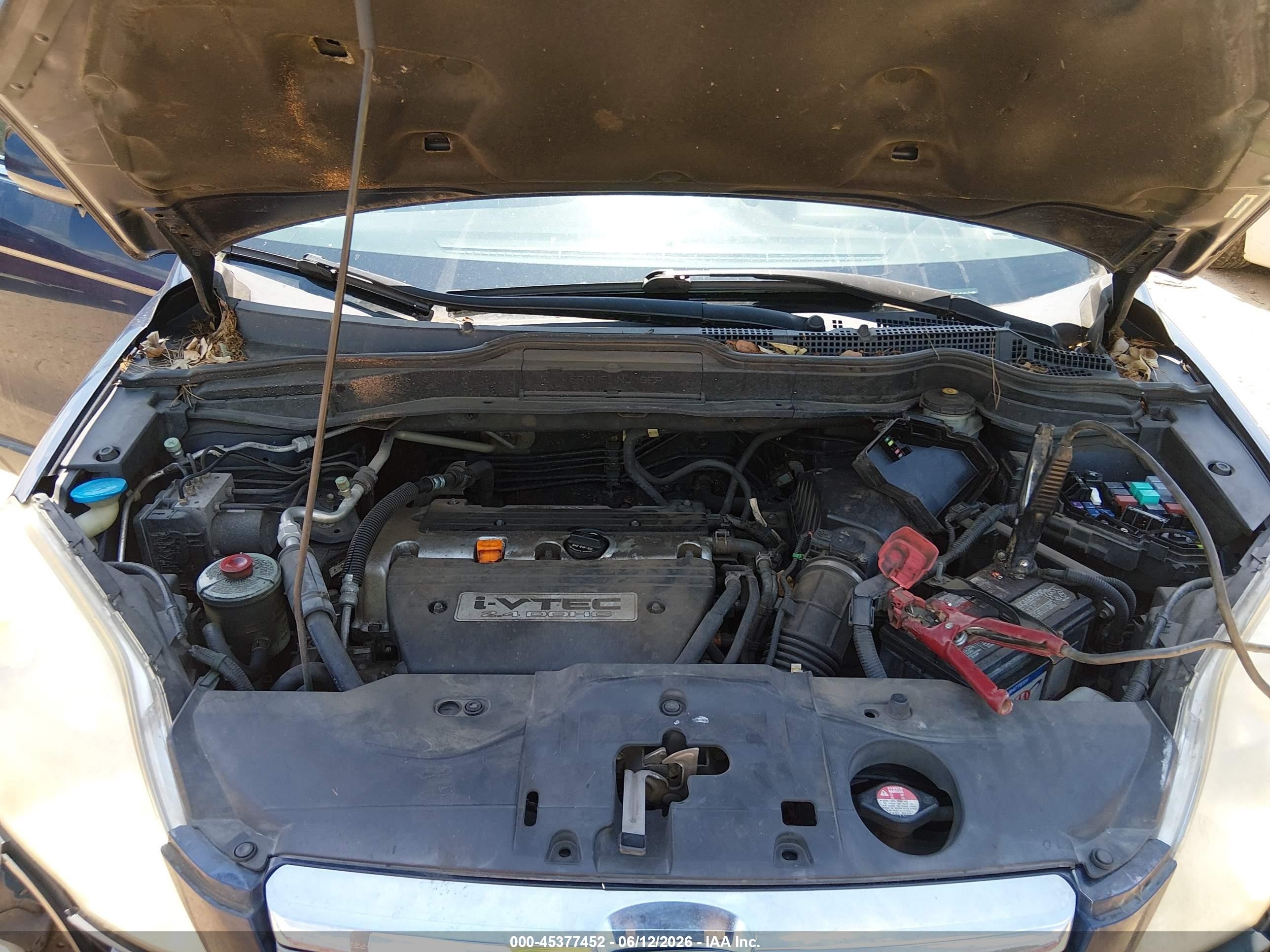 2007 Honda Cr-v Ex-l Blue vin: JHLRE487X7C056816