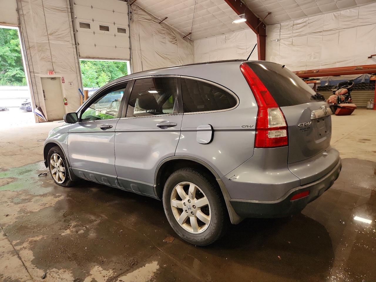 2007 Honda Cr-v Exl Blue vin: JHLRE487X7C057304