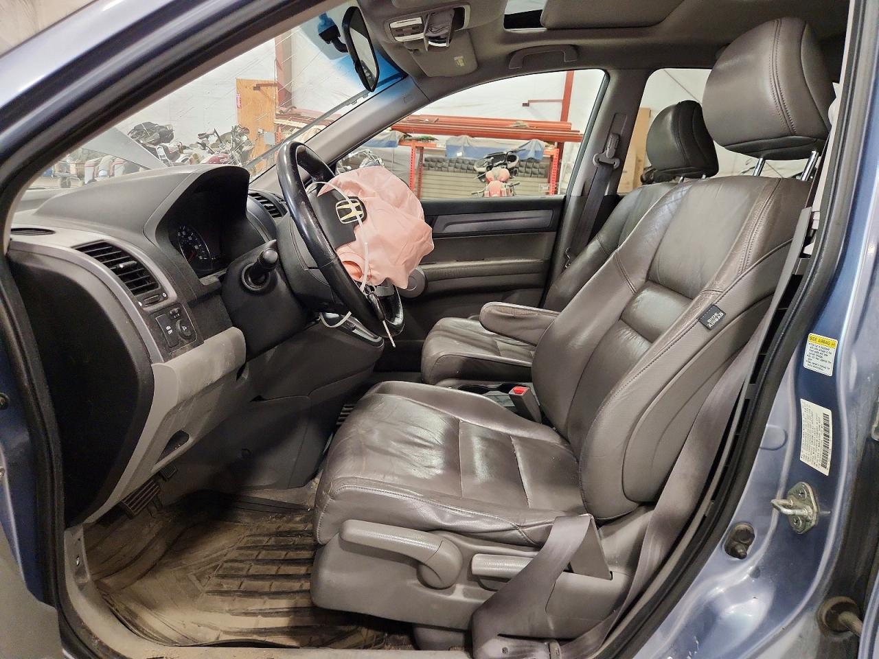 2007 Honda Cr-v Exl Blue vin: JHLRE487X7C057304