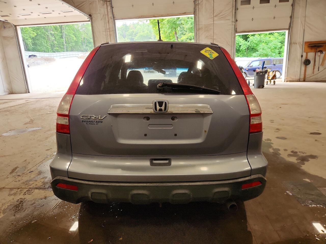 2007 Honda Cr-v Exl Blue vin: JHLRE487X7C057304