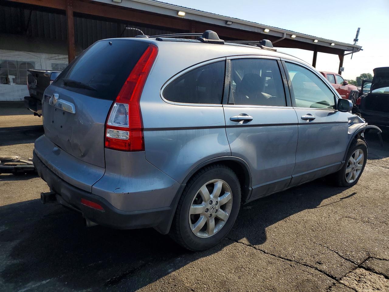 2007 Honda Cr-v Exl Синий vin: JHLRE487X7C062650