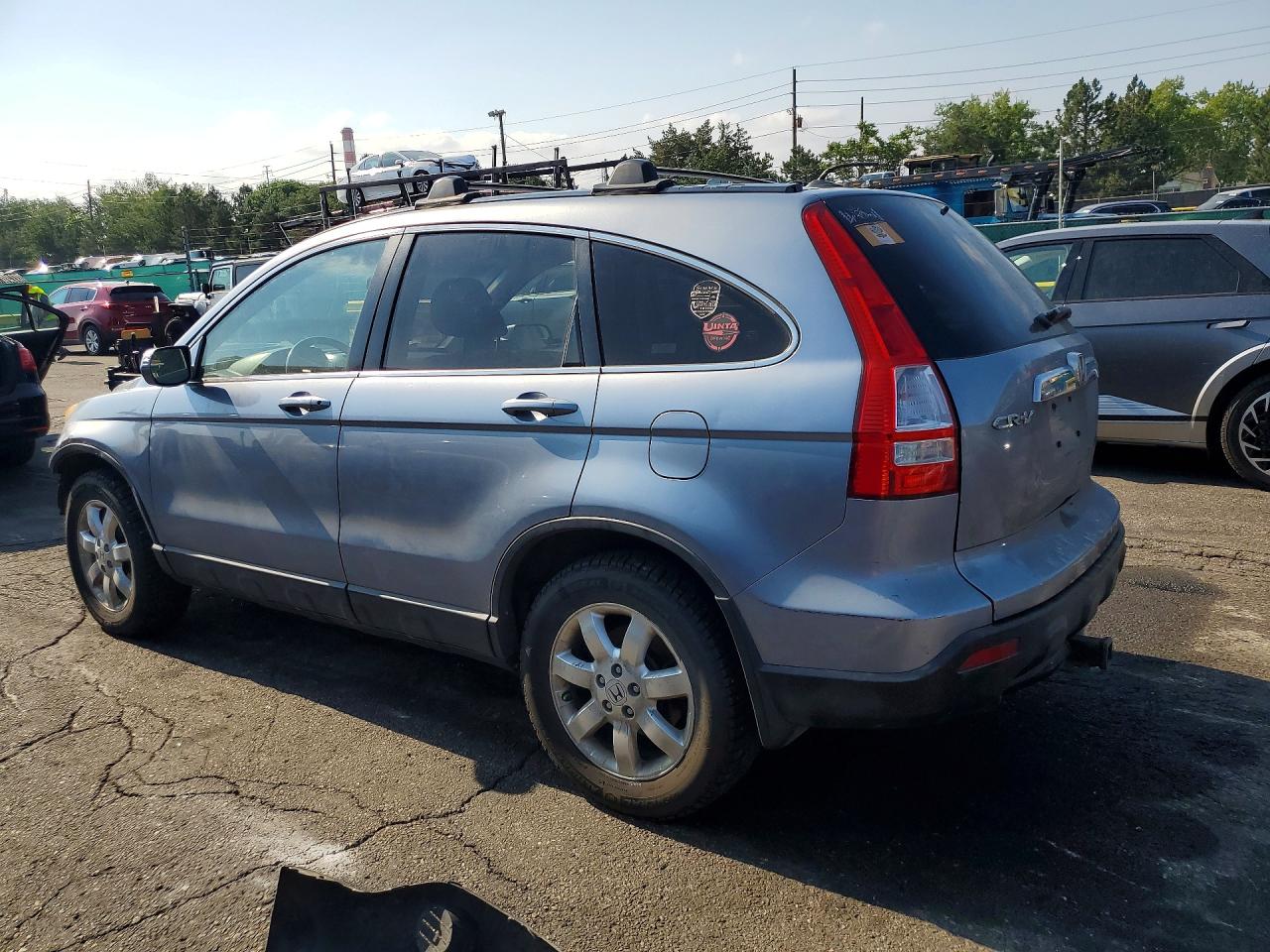 2007 Honda Cr-v Exl Синий vin: JHLRE487X7C062650