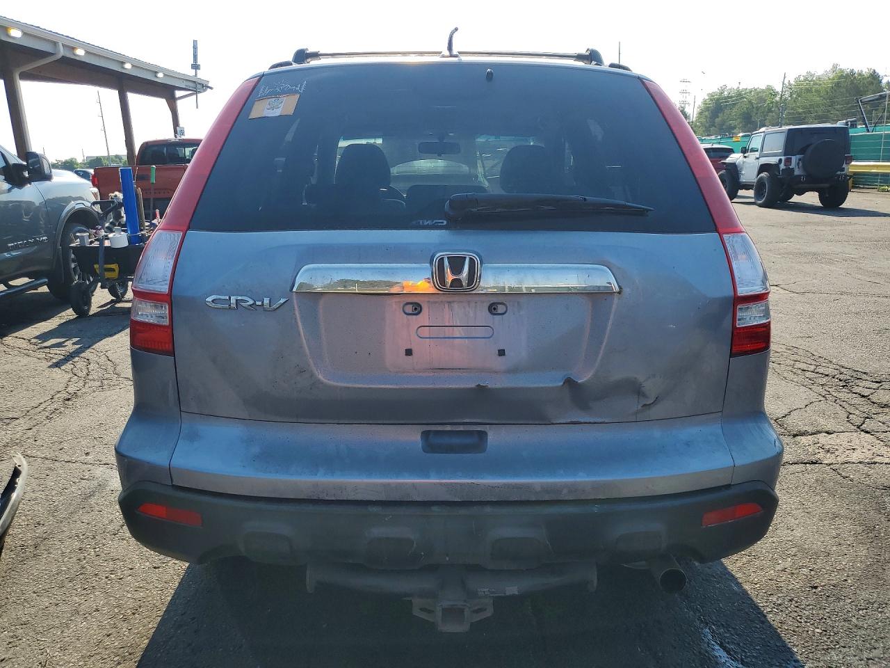 2007 Honda Cr-v Exl Синий vin: JHLRE487X7C062650