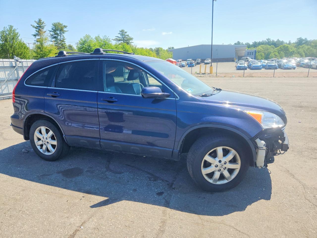 2007 Honda Cr-v Exl Синий vin: JHLRE487X7C075673