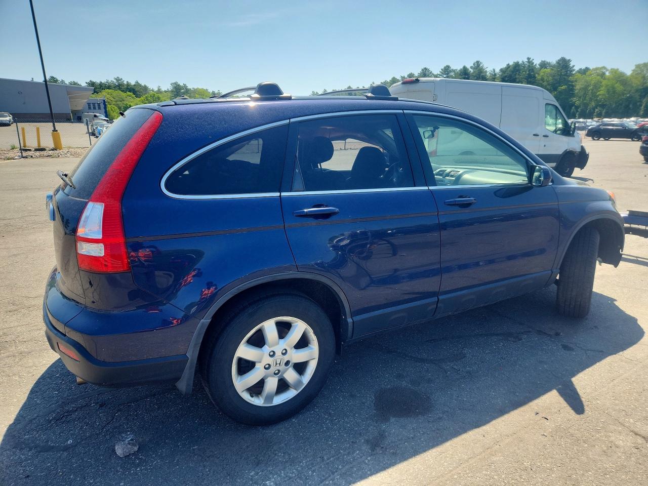 2007 Honda Cr-v Exl Синий vin: JHLRE487X7C075673