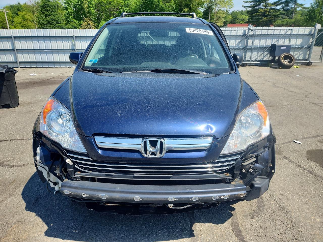 2007 Honda Cr-v Exl Синий vin: JHLRE487X7C075673