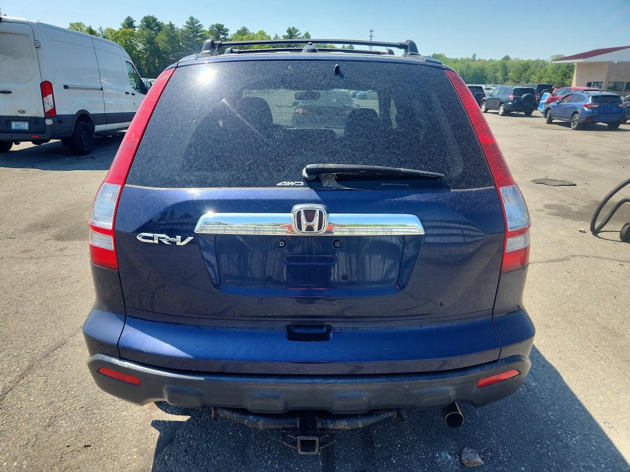 2007 Honda Cr-v Exl Синий vin: JHLRE487X7C075673