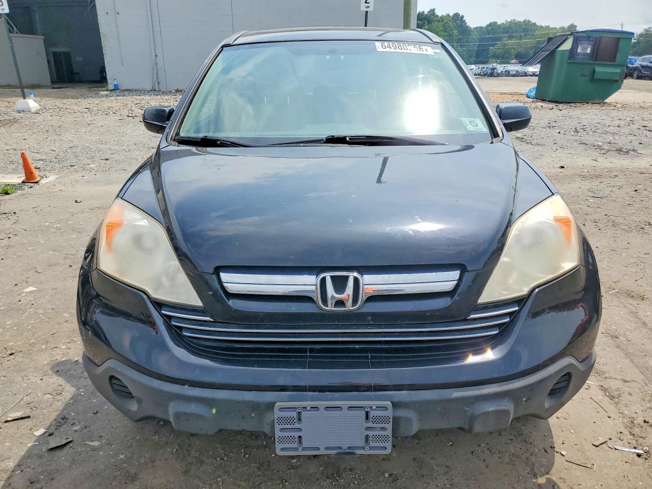 2007 Honda Cr-v Exl Черный vin: JHLRE487X7C081697