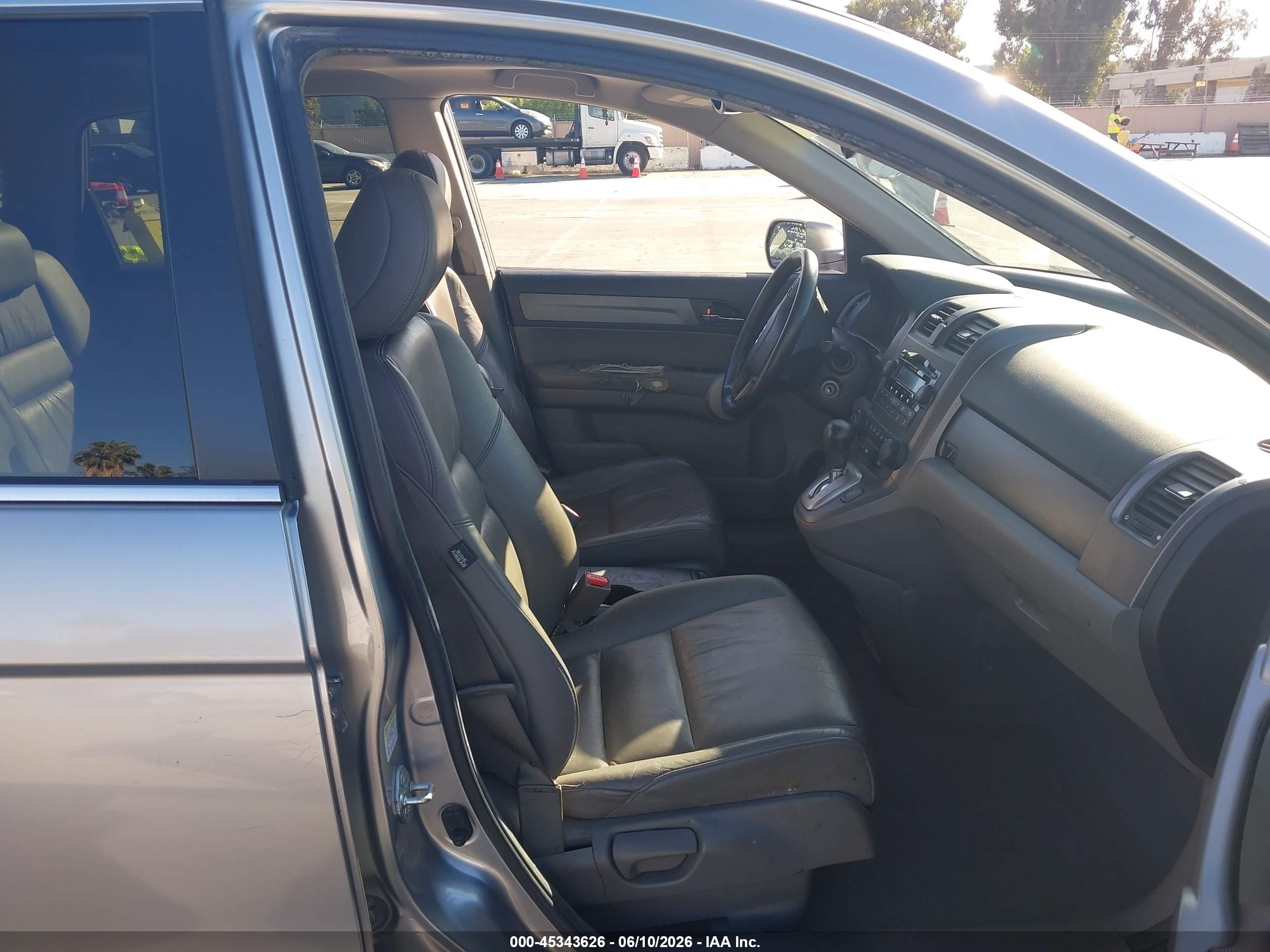 2007 Honda Cr-v Ex-l Silver vin: JHLRE487X7C101544