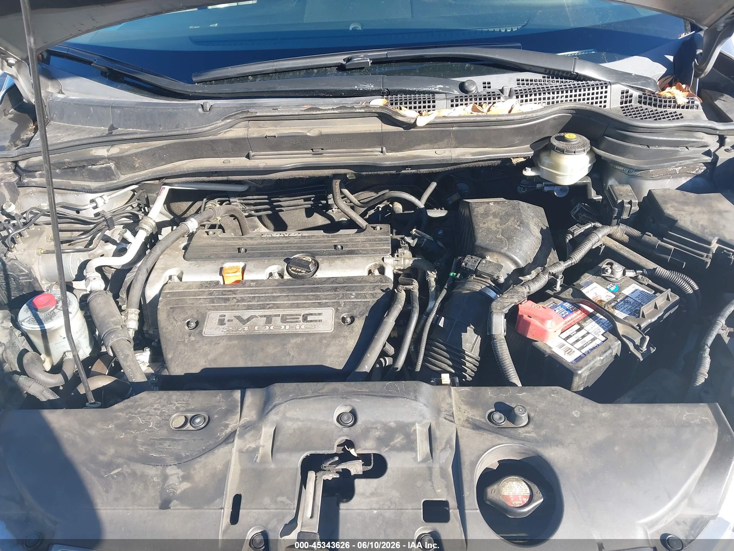 2007 Honda Cr-v Ex-l Silver vin: JHLRE487X7C101544