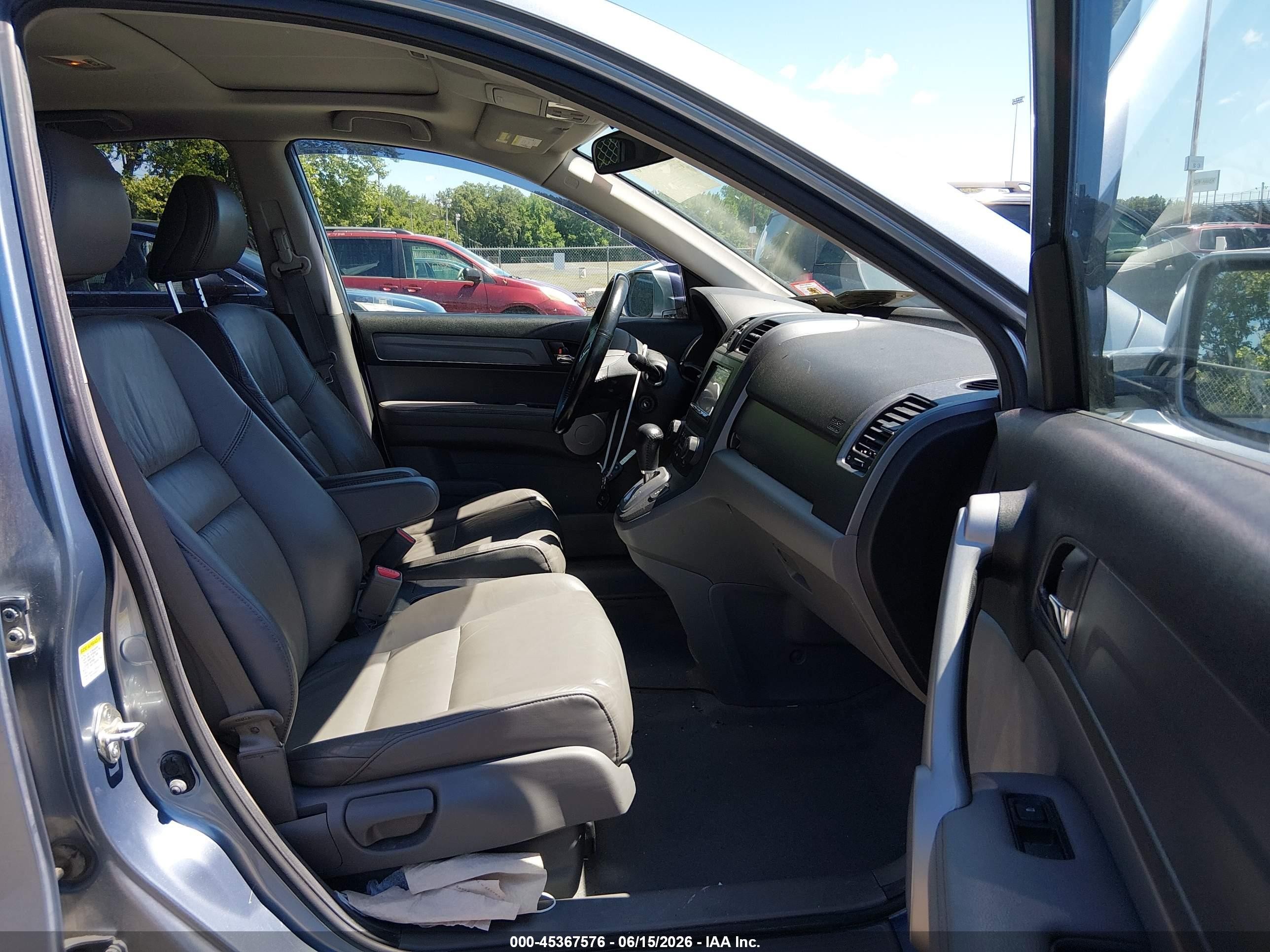 2007 Honda Cr-v Ex-l Teal vin: JHLRE487X7C121888