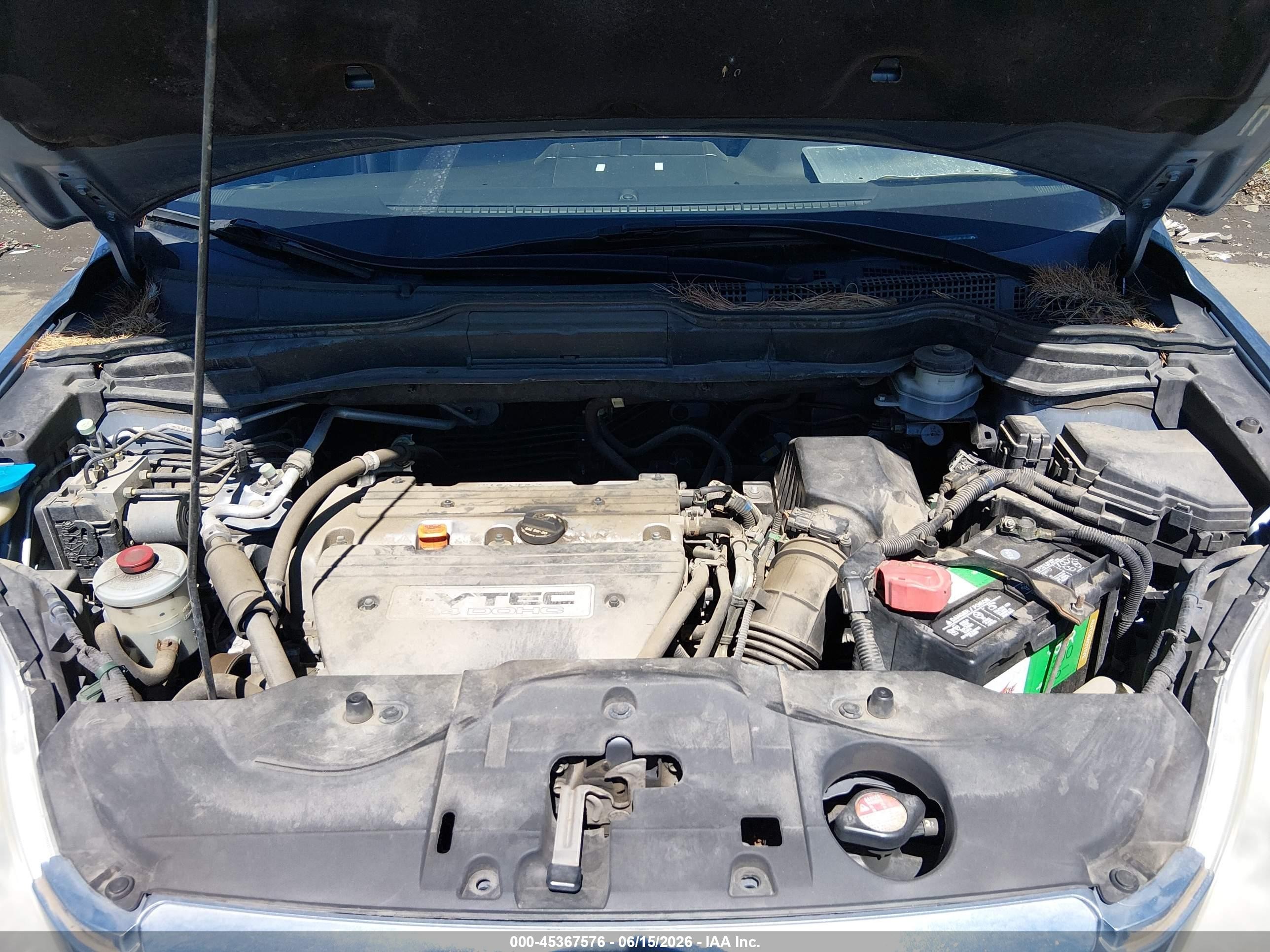 2007 Honda Cr-v Ex-l Teal vin: JHLRE487X7C121888