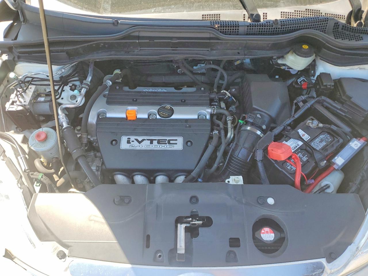 2007 Honda Cr-v Exl White vin: JHLRE487X7C123236