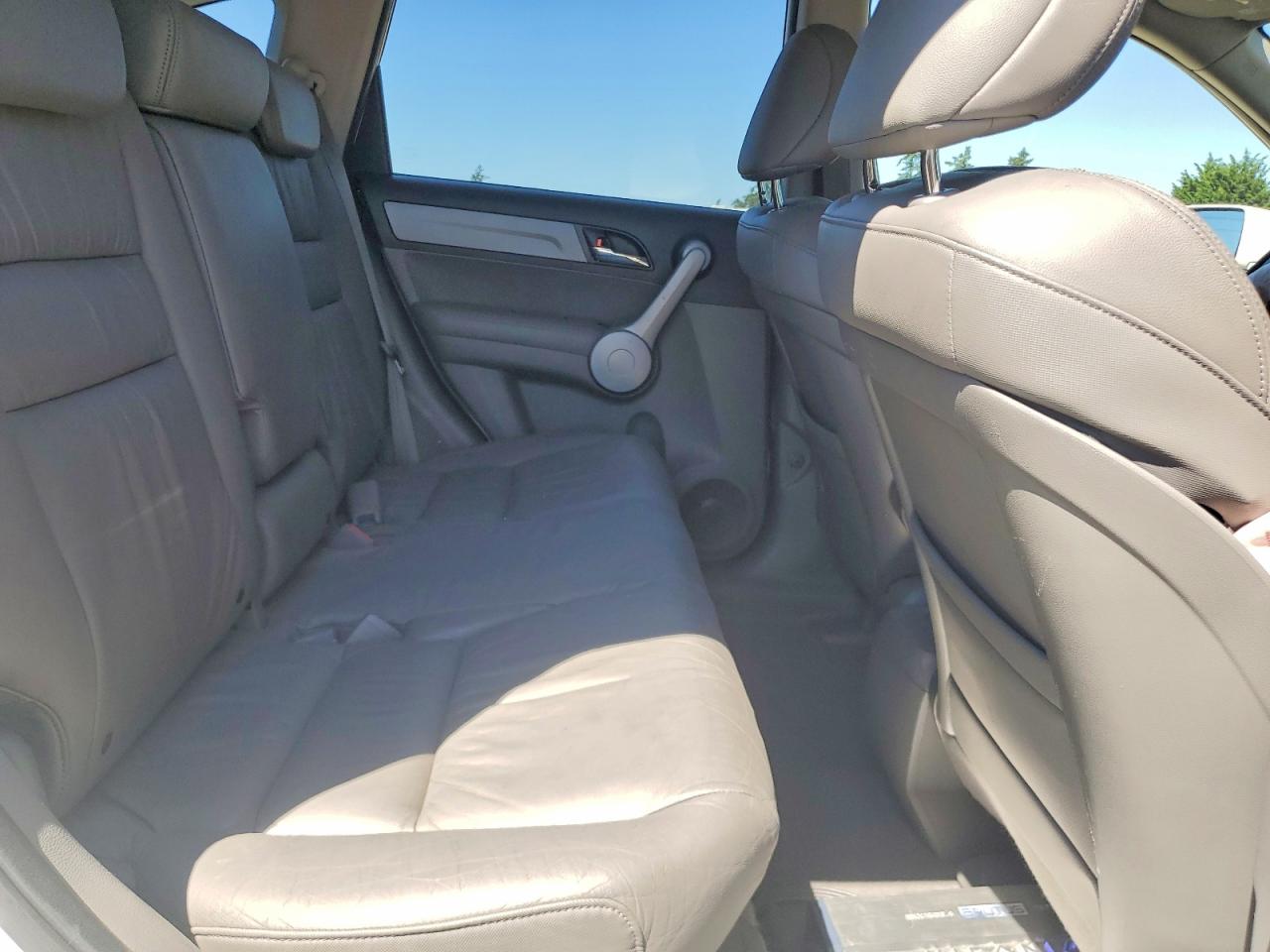2007 Honda Cr-v Exl White vin: JHLRE487X7C123236