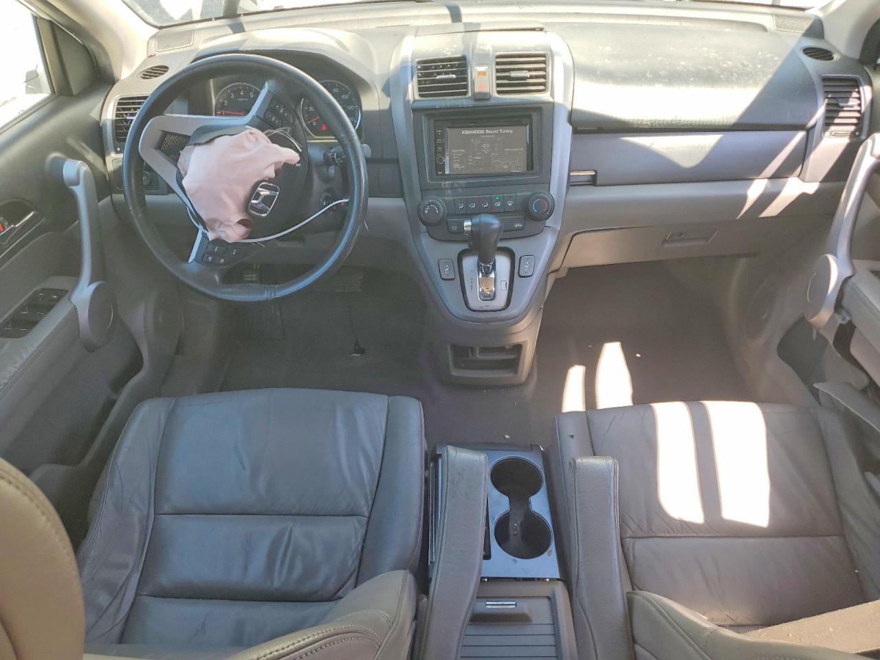 2007 Honda Cr-v Exl White vin: JHLRE487X7C123236