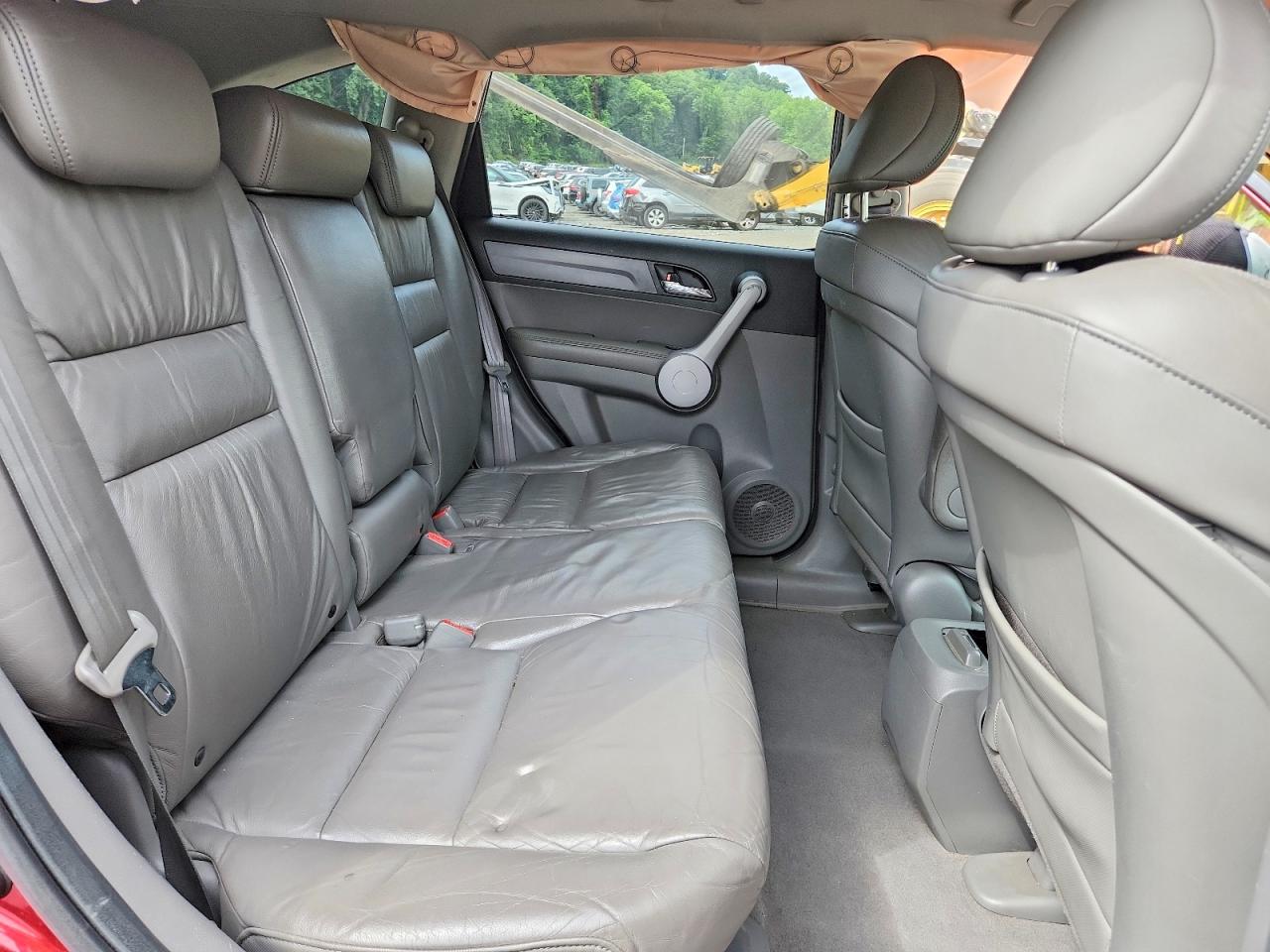 2007 Honda Cr-v Exl Red vin: JHLRE487X7C123771