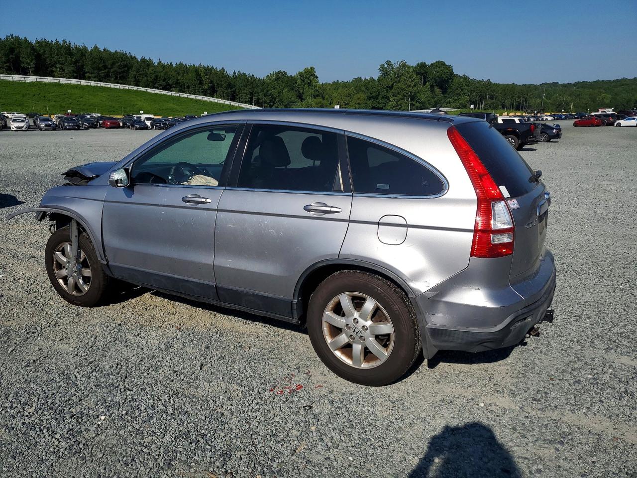 2008 Honda Cr-v Exl Gray vin: JHLRE487X8C026748