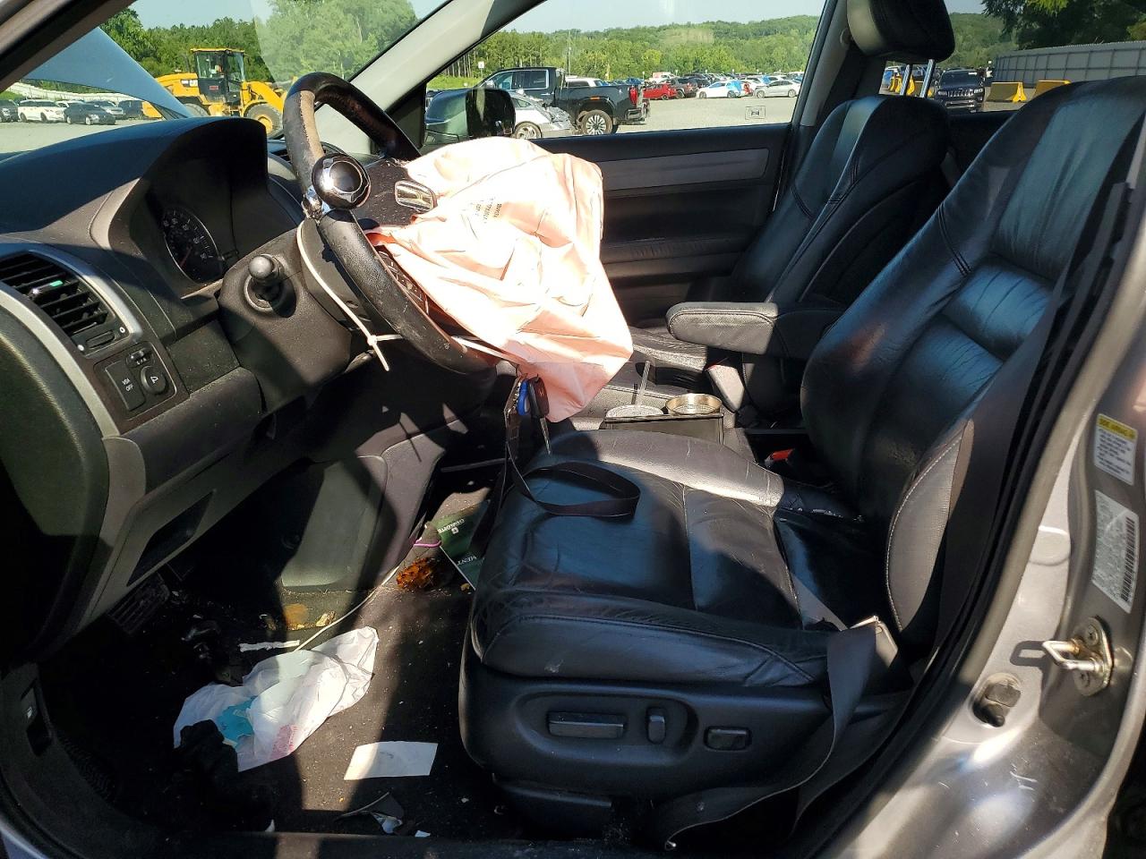 2008 Honda Cr-v Exl Gray vin: JHLRE487X8C026748