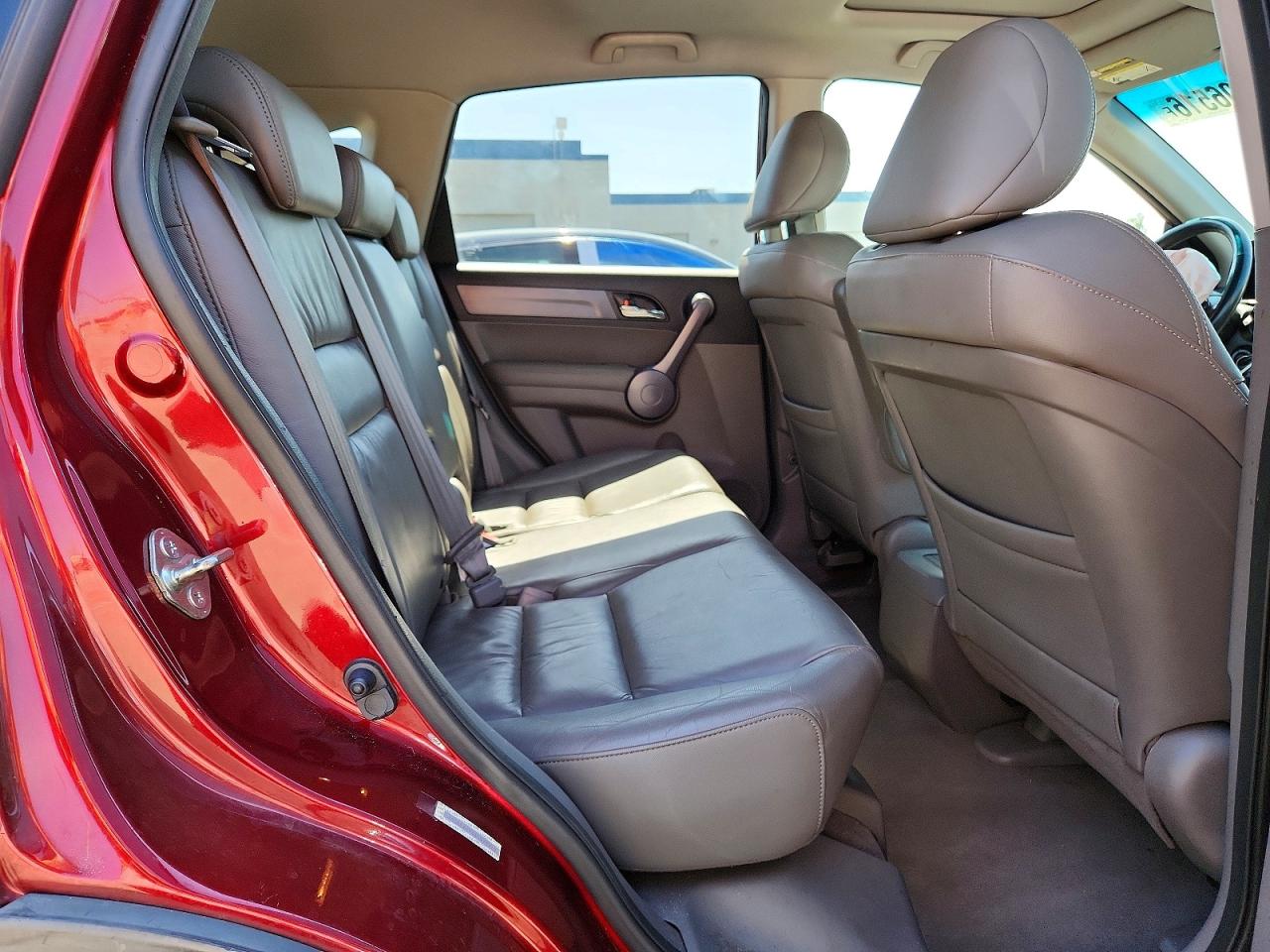 2008 Honda Cr-v Exl Burgundy vin: JHLRE487X8C027219