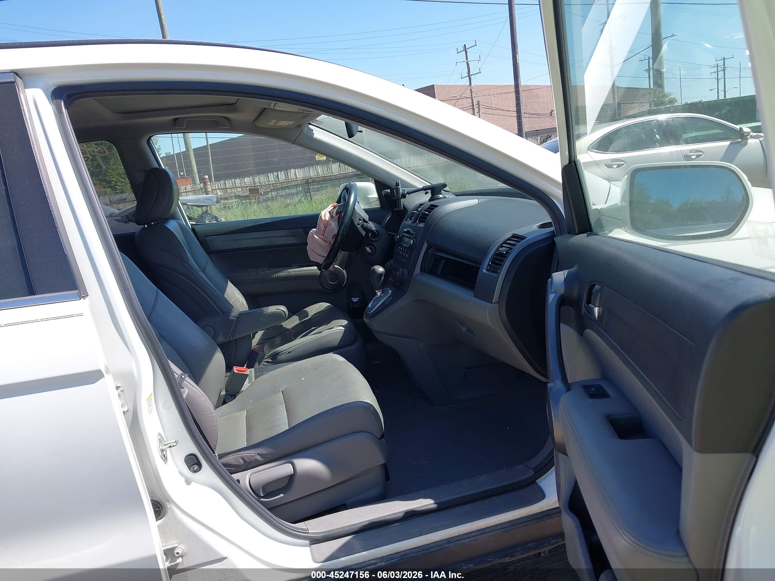 2008 Honda Cr-v Ex-l Белый vin: JHLRE487X8C037622