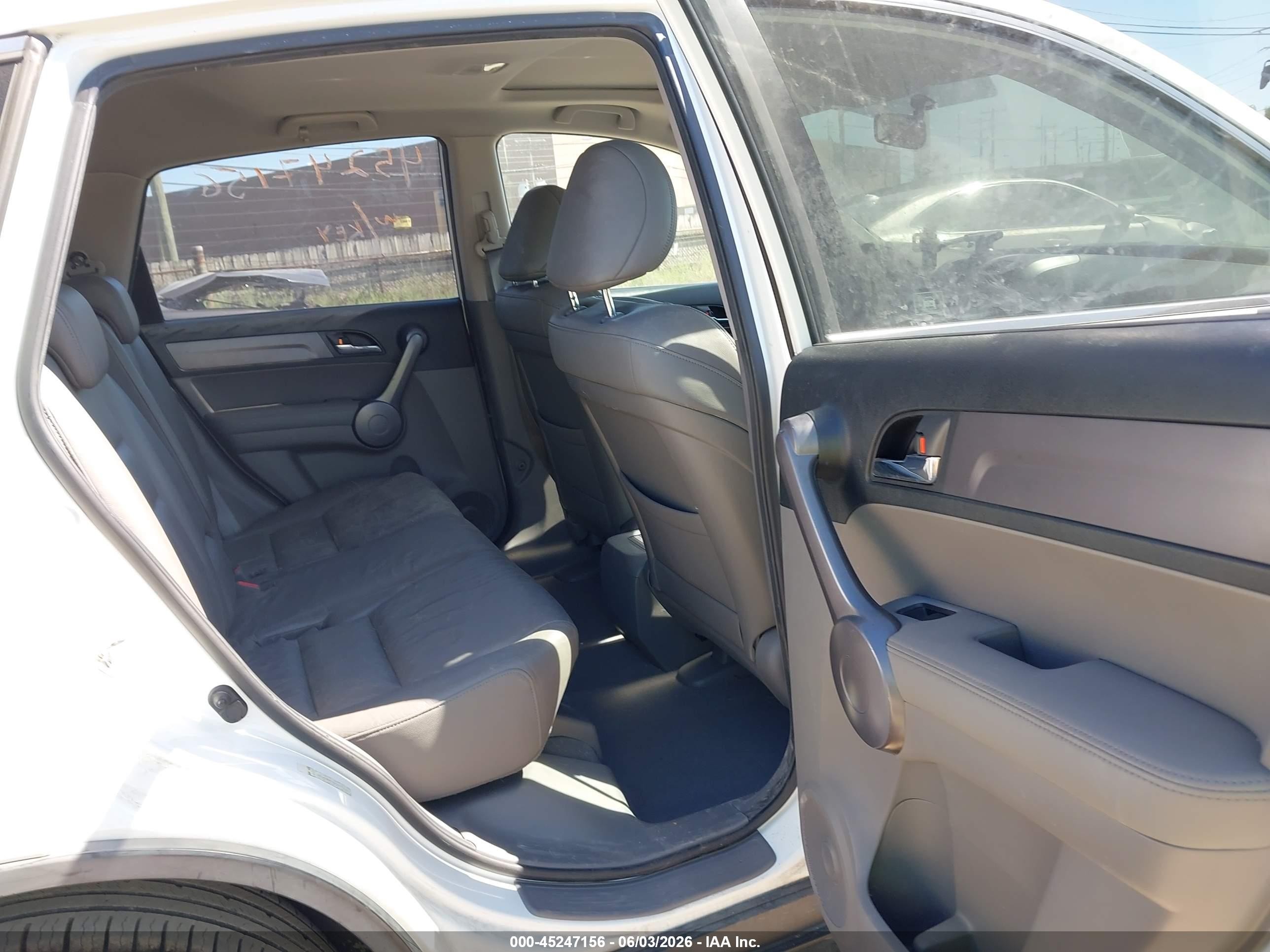 2008 Honda Cr-v Ex-l Белый vin: JHLRE487X8C037622