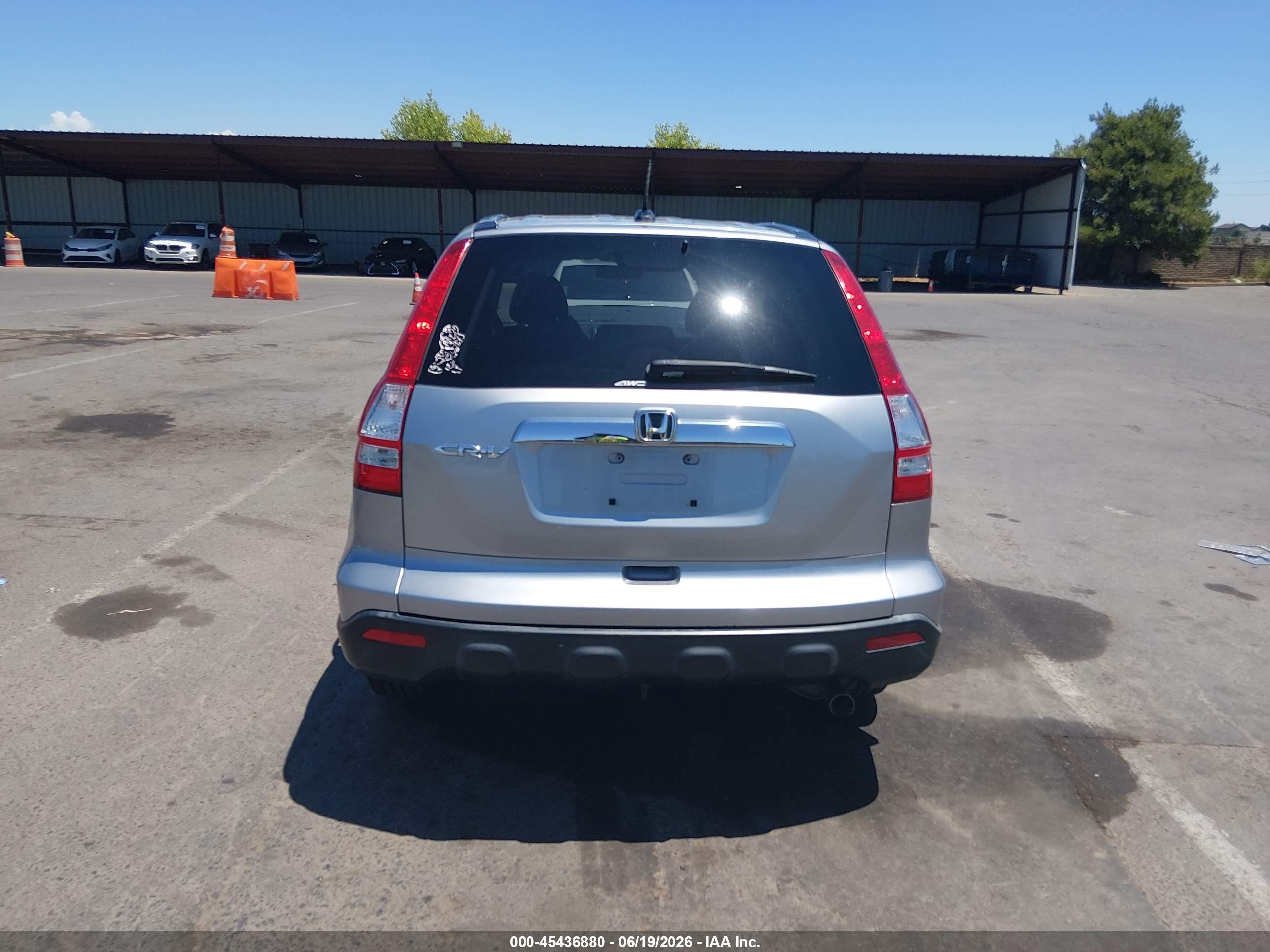 2008 Honda Cr-v Ex-l Silver vin: JHLRE487X8C039936